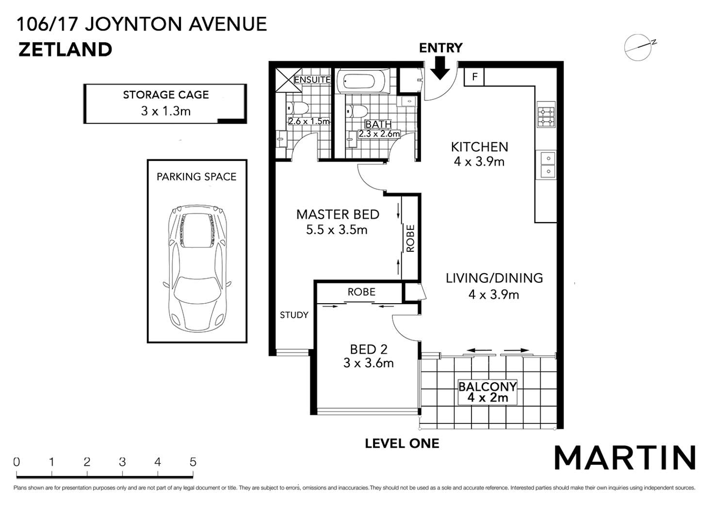 Floorplan of Homely apartment listing, 106/17 Joynton Avenue, Zetland NSW 2017