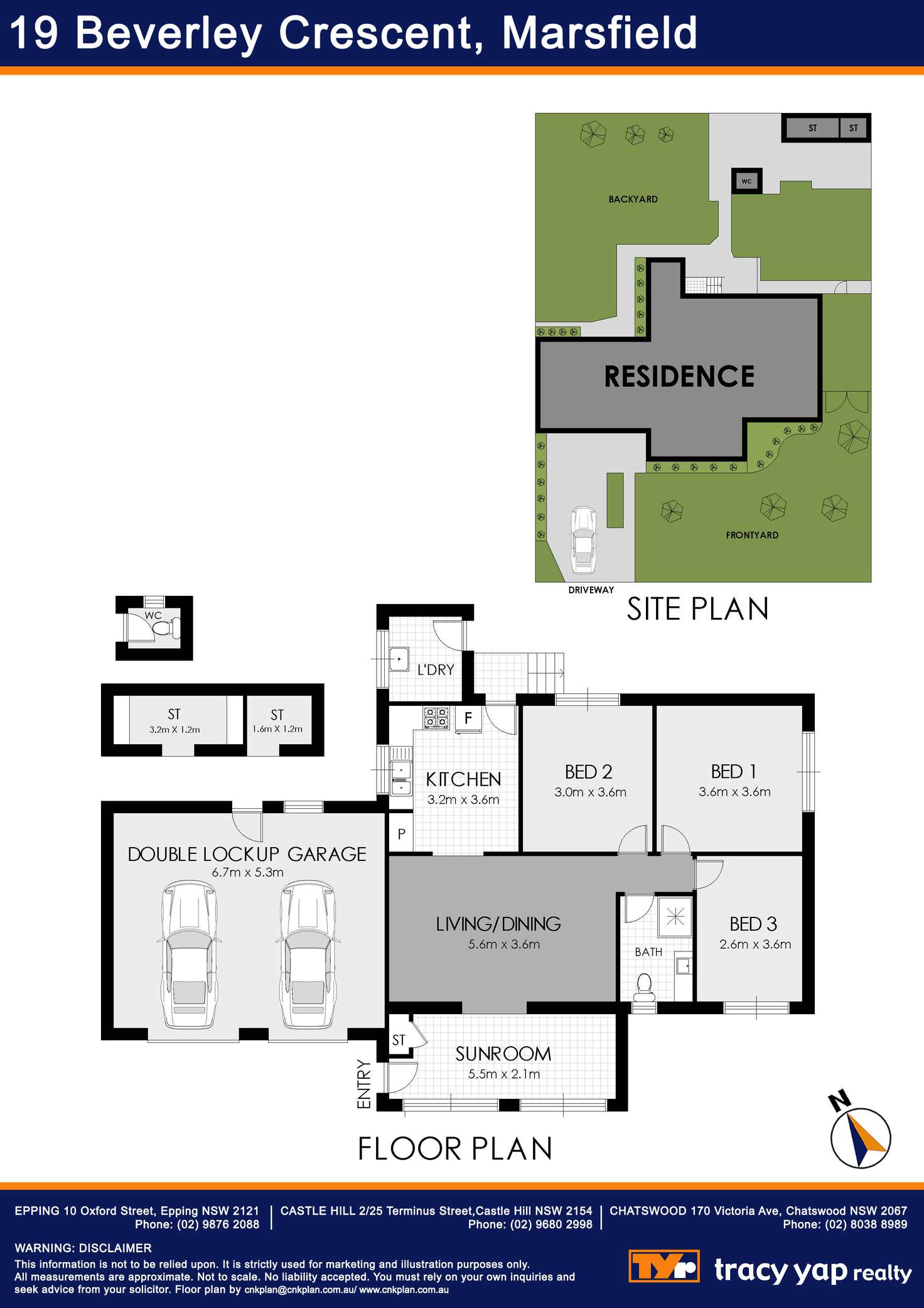 Floorplan of Homely house listing, 19 Beverley Crescent, Marsfield NSW 2122