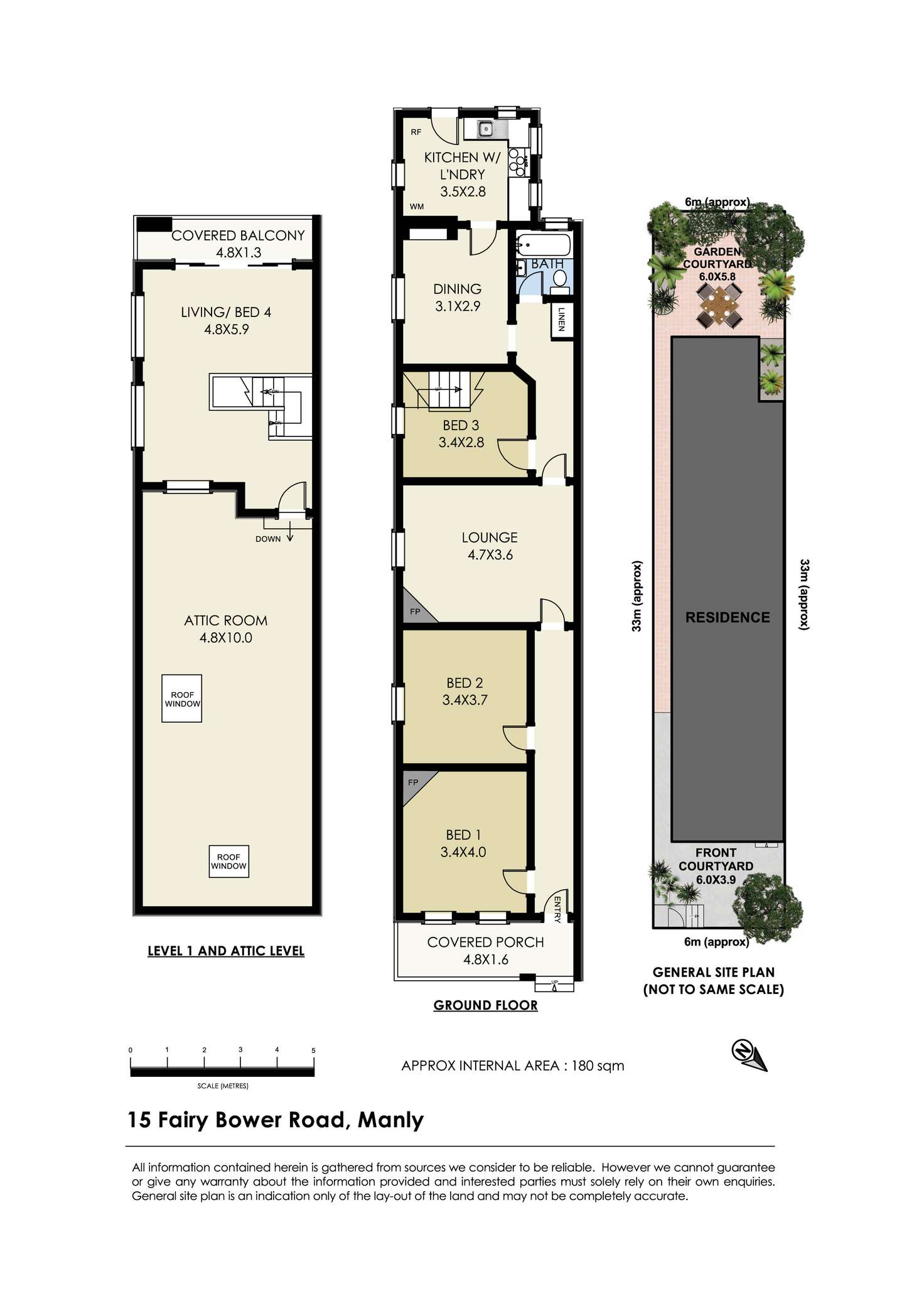 Floorplan of Homely house listing, 15 Fairy Bower Road, Manly NSW 2095