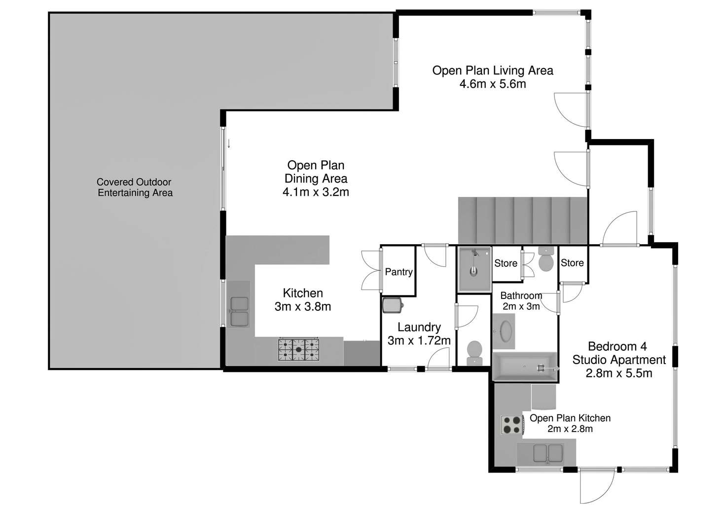 Floorplan of Homely house listing, 52 Armfield Street, Stafford QLD 4053