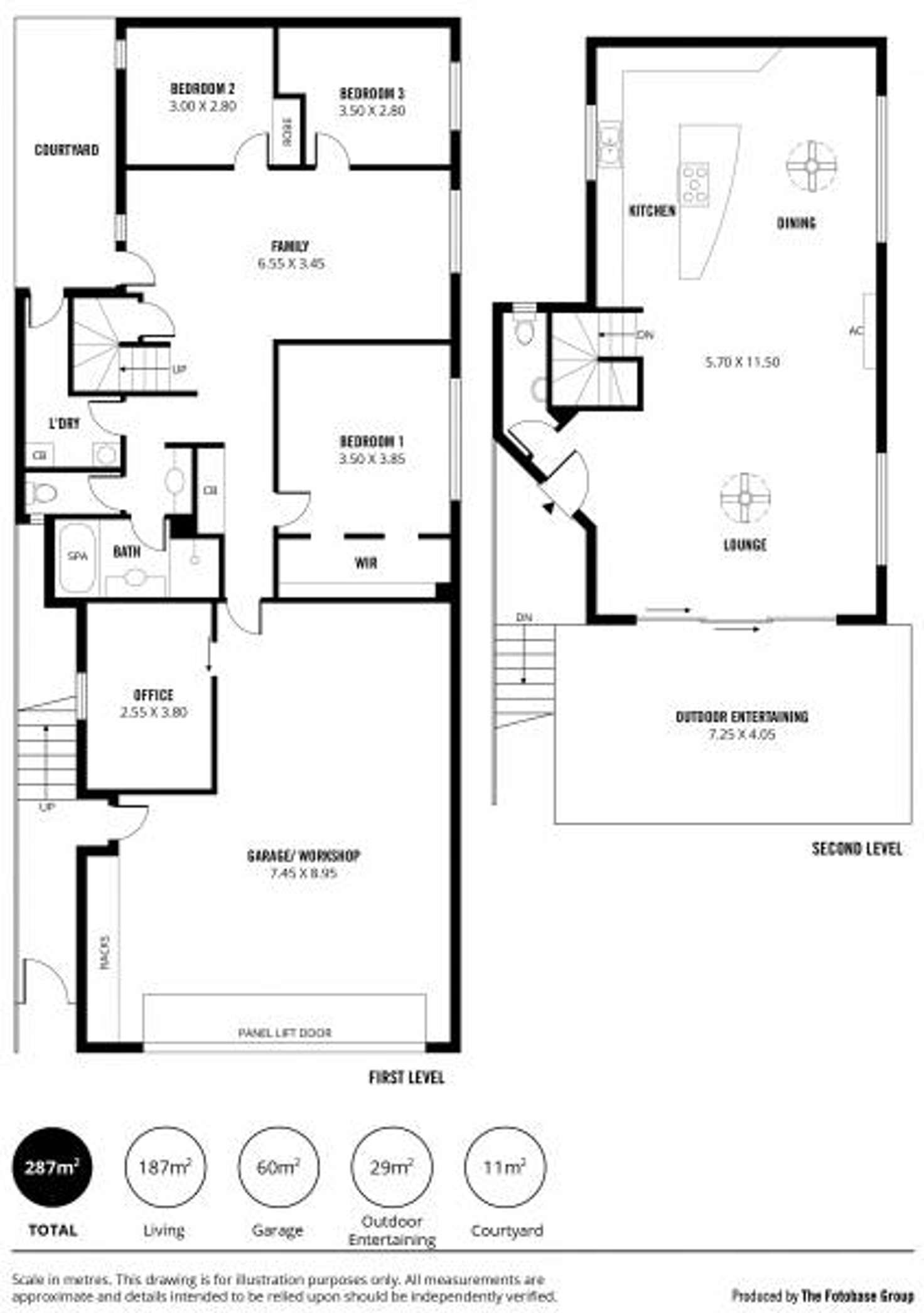 Floorplan of Homely townhouse listing, 17 Stamford Court, Adelaide SA 5000