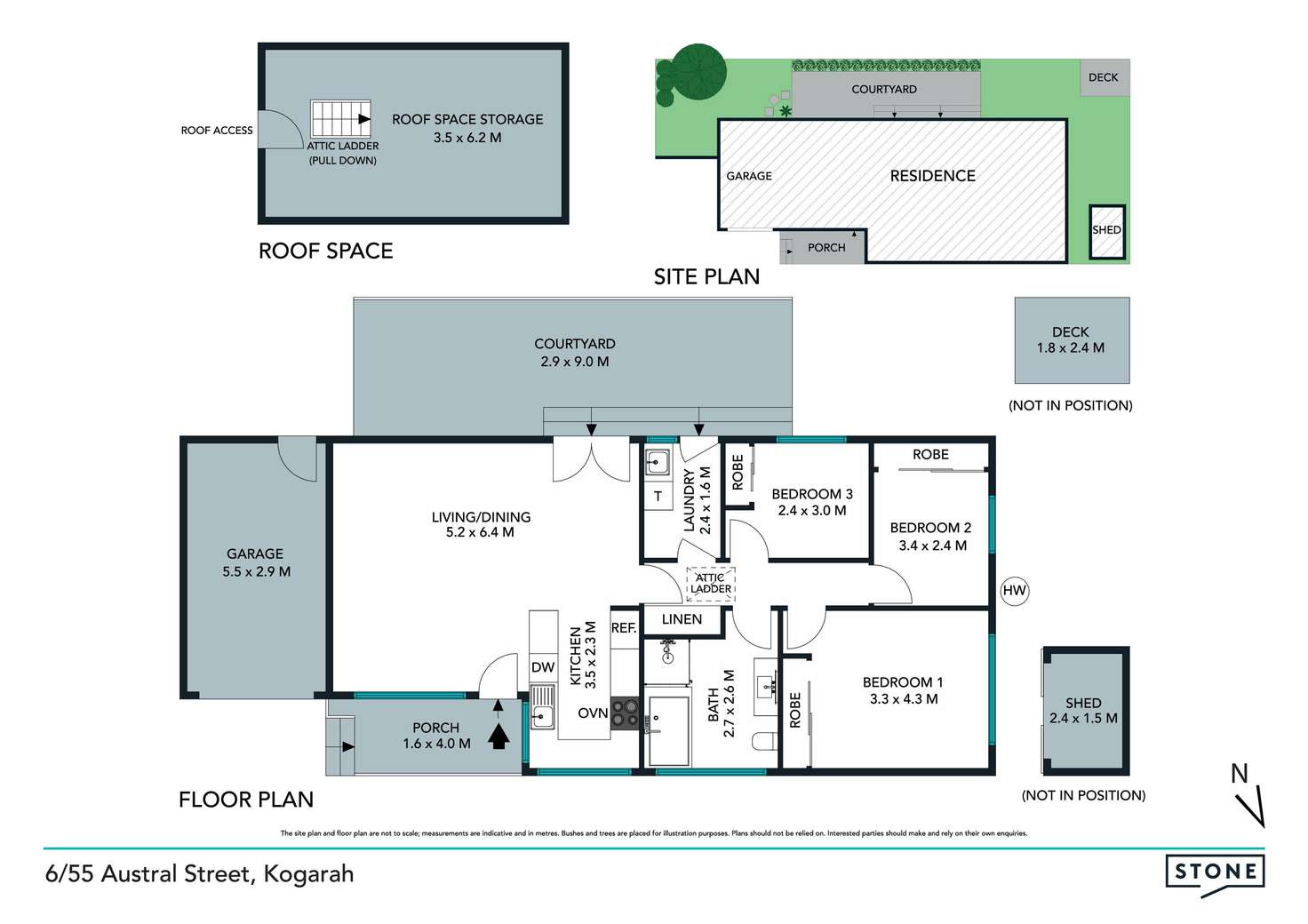 Floorplan of Homely villa listing, 6/55 Austral Street, Kogarah NSW 2217