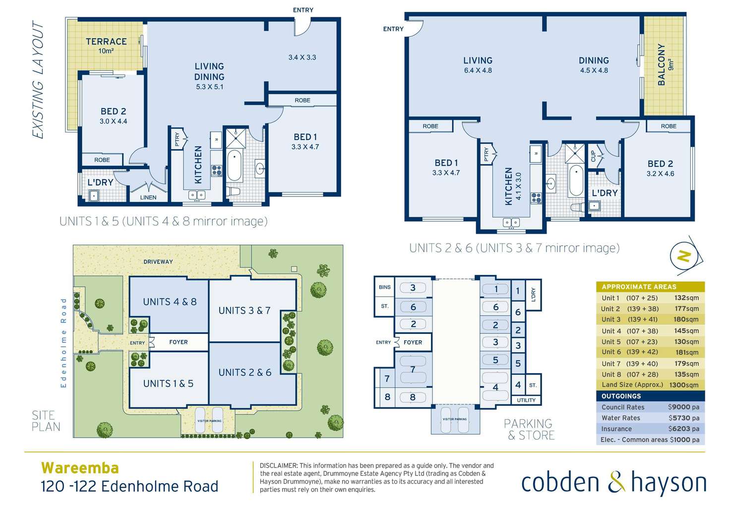 Floorplan of Homely blockOfUnits listing, 120-122 Edenholme Road, Wareemba NSW 2046