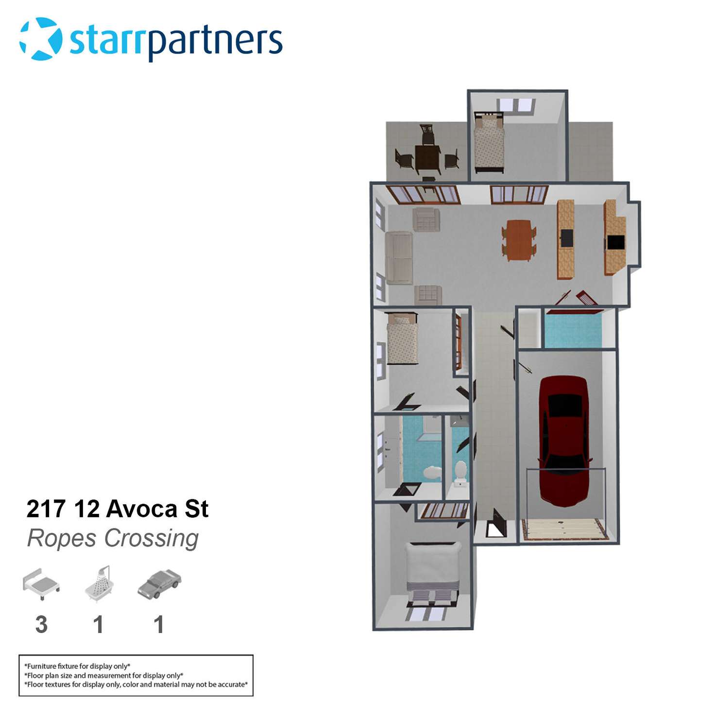 Floorplan of Homely villa listing, 217/12 Avoca Street, Ropes Crossing NSW 2760