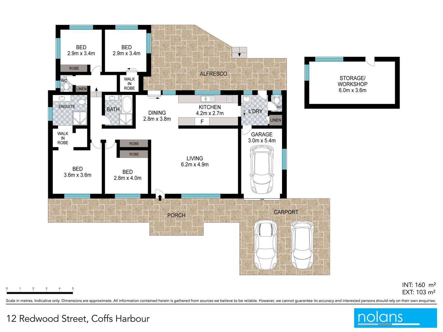 Floorplan of Homely house listing, 12 Redwood Street, Coffs Harbour NSW 2450