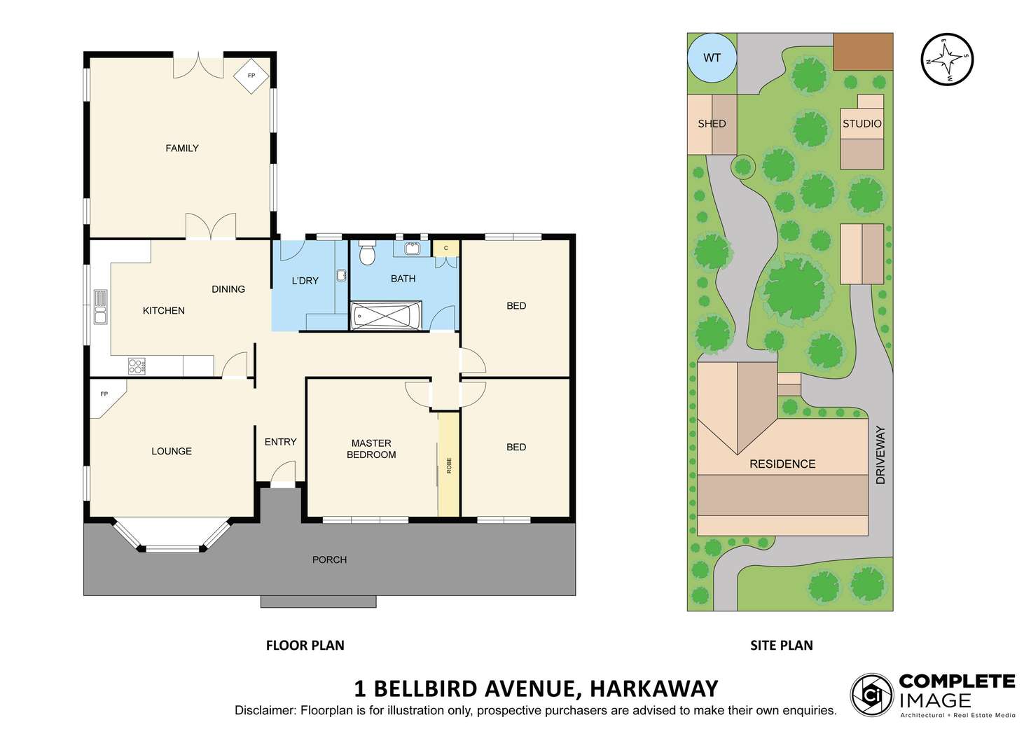 Floorplan of Homely house listing, 1 Bellbird Avenue, Harkaway VIC 3806