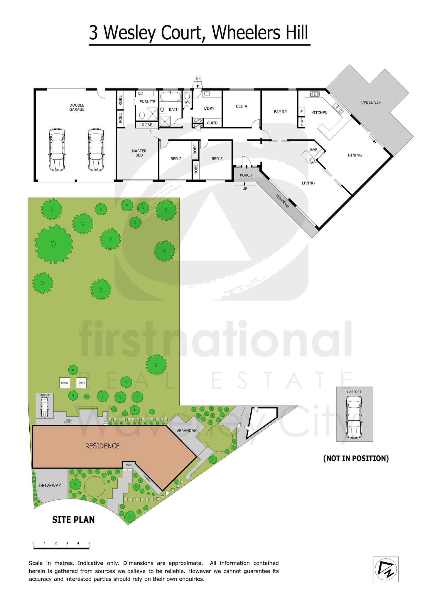 Floorplan of Homely house listing, 3 Wesley Court, Wheelers Hill VIC 3150