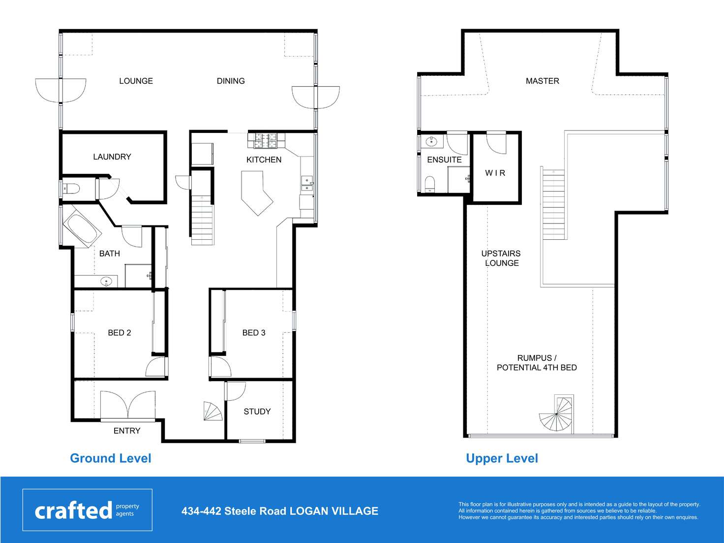 Floorplan of Homely house listing, 434-442 Steele Road, Logan Village QLD 4207