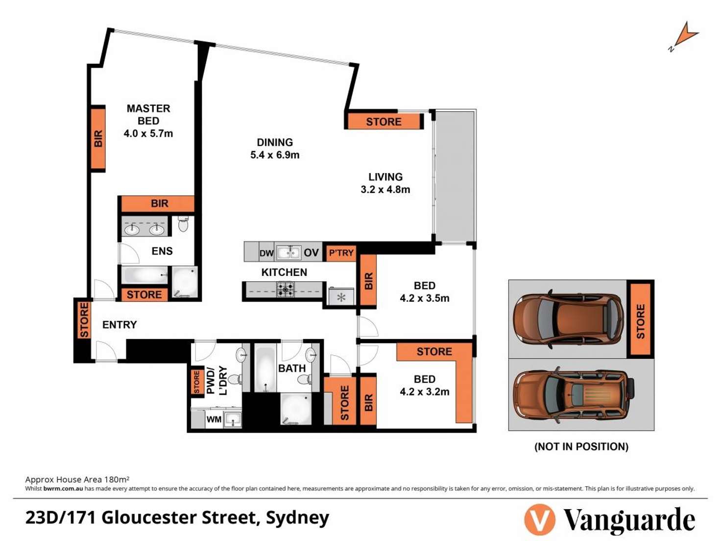Floorplan of Homely apartment listing, 23D/171 Gloucester Street, The Rocks NSW 2000