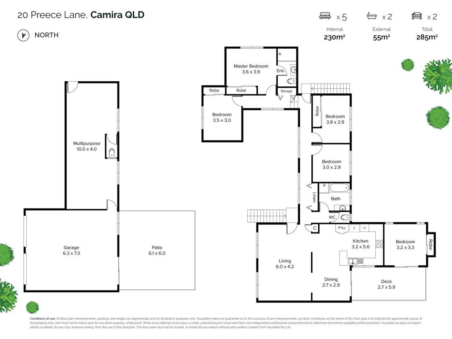 Floorplan of Homely house listing, 20 Preece Lane, Camira QLD 4300