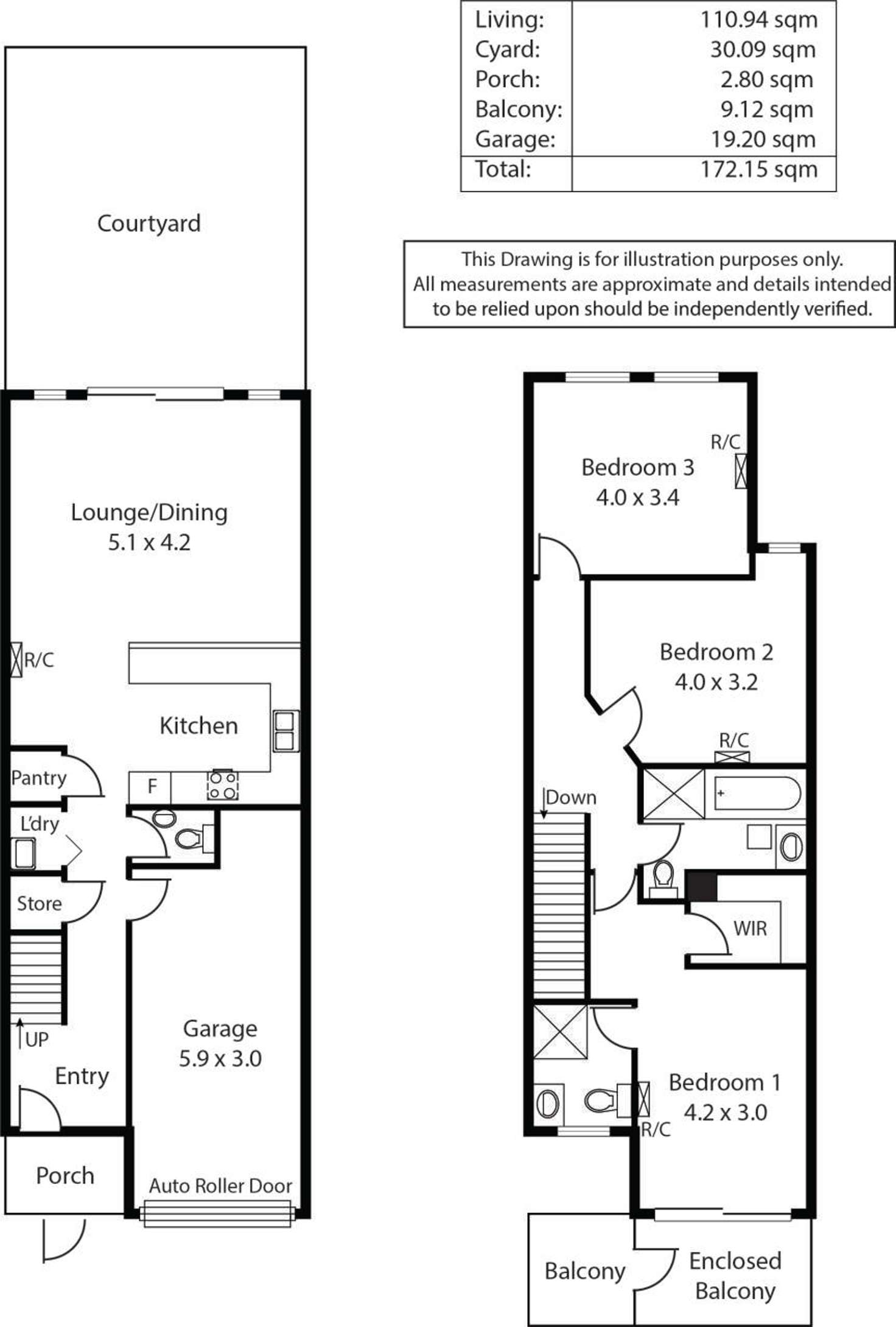 Floorplan of Homely house listing, 22 The Strand, Mawson Lakes SA 5095