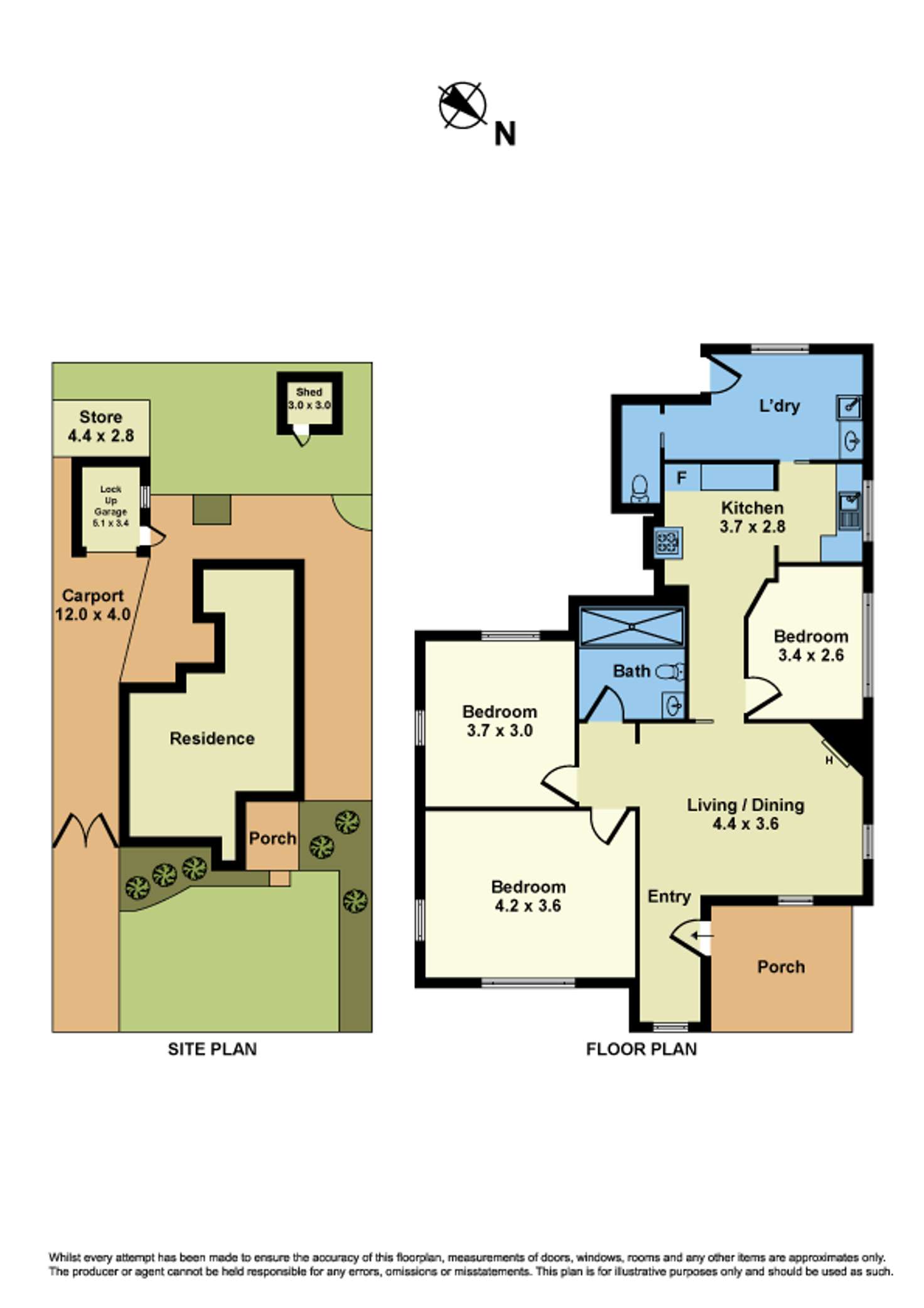 Floorplan of Homely house listing, 5 Hamel Street, Albion VIC 3020