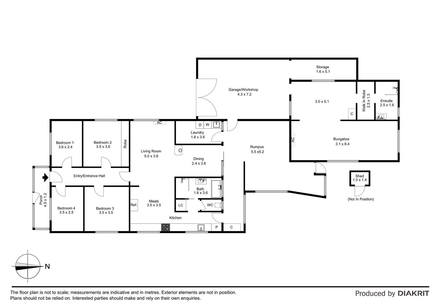 Floorplan of Homely house listing, 32 Thorn Street, Barwon Heads VIC 3227