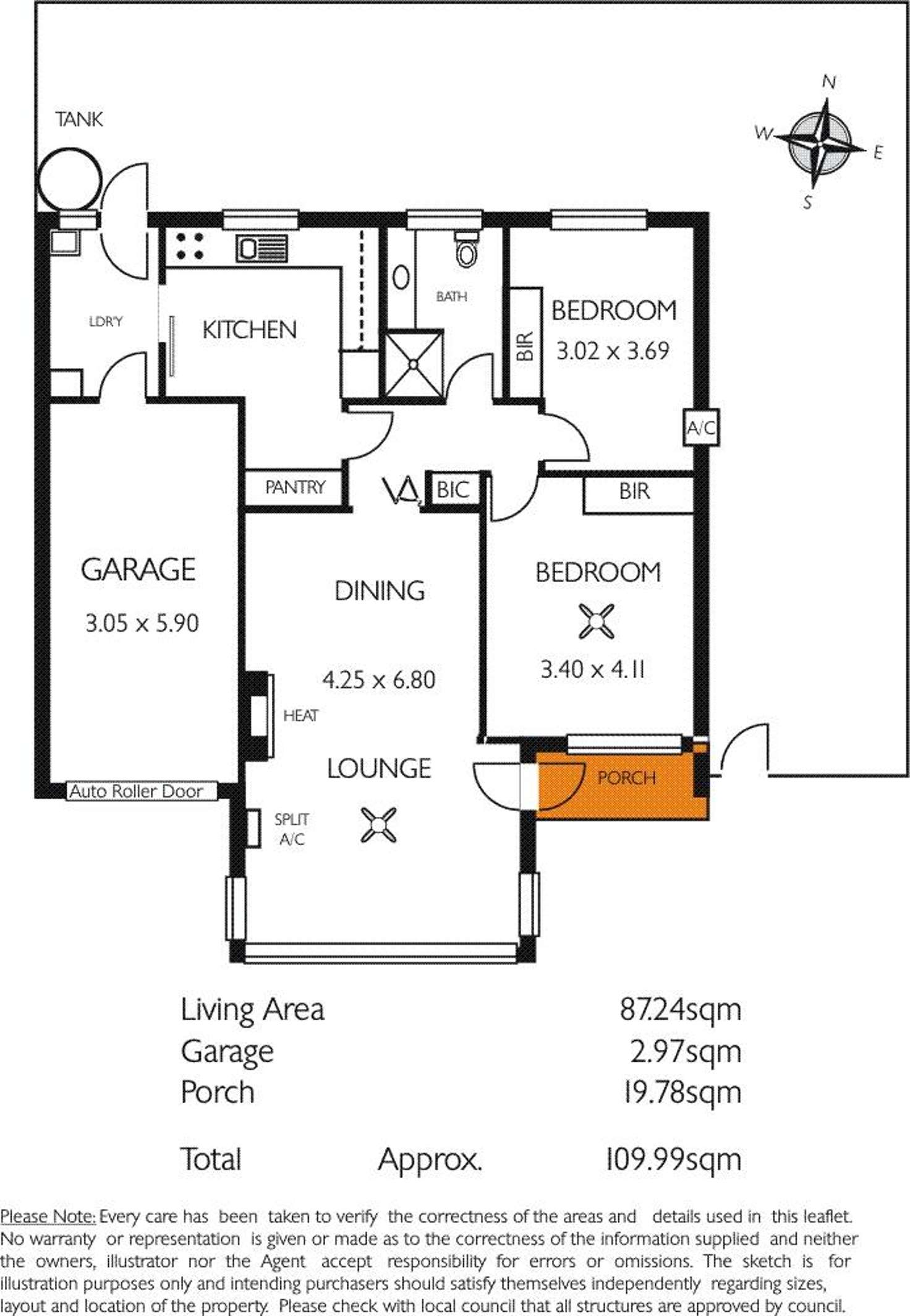 Floorplan of Homely unit listing, 6/5 Ballogie Road, Torrens Park SA 5062