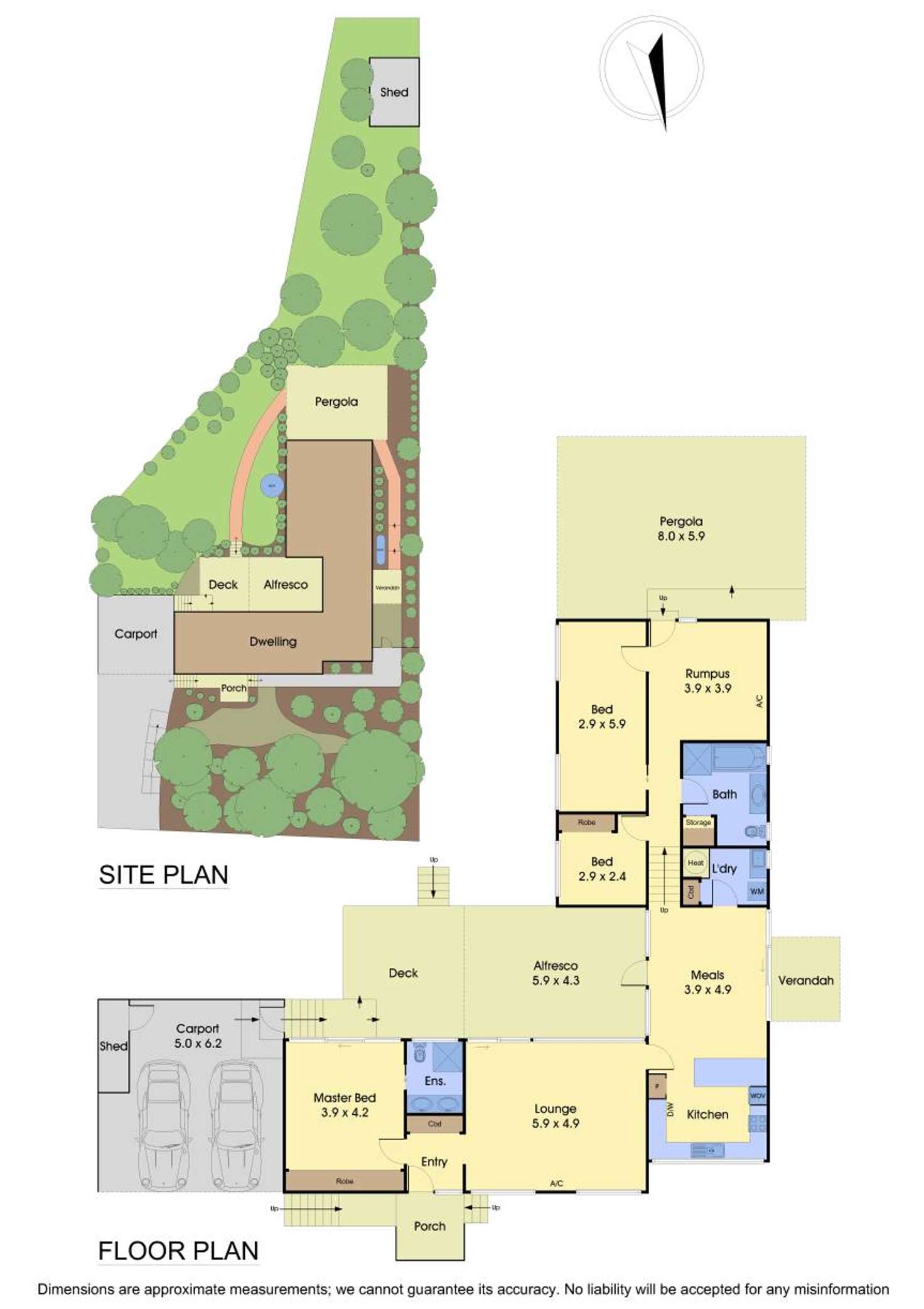 Floorplan of Homely house listing, 22 Somerleigh Crescent, Greensborough VIC 3088