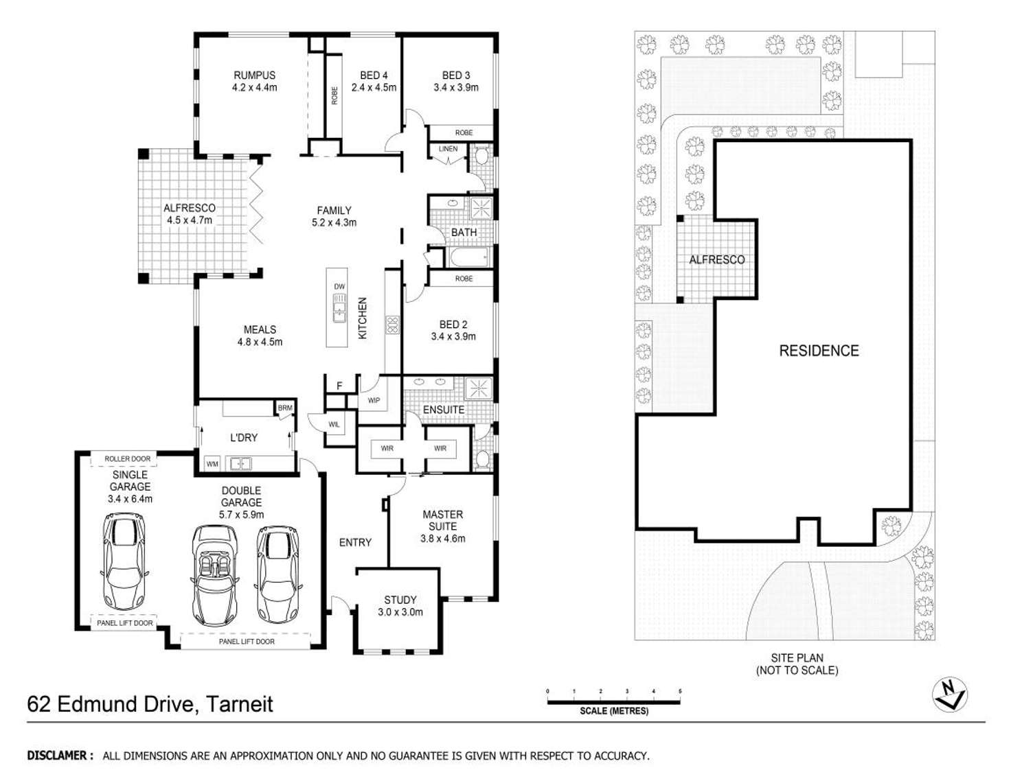 Floorplan of Homely house listing, 62 Edmund Drive, Tarneit VIC 3029