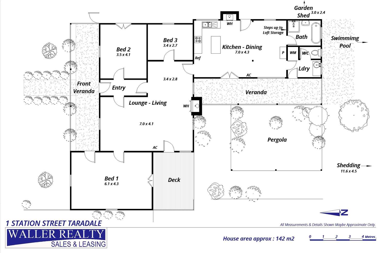 Floorplan of Homely house listing, 1 Station Street, Taradale VIC 3447