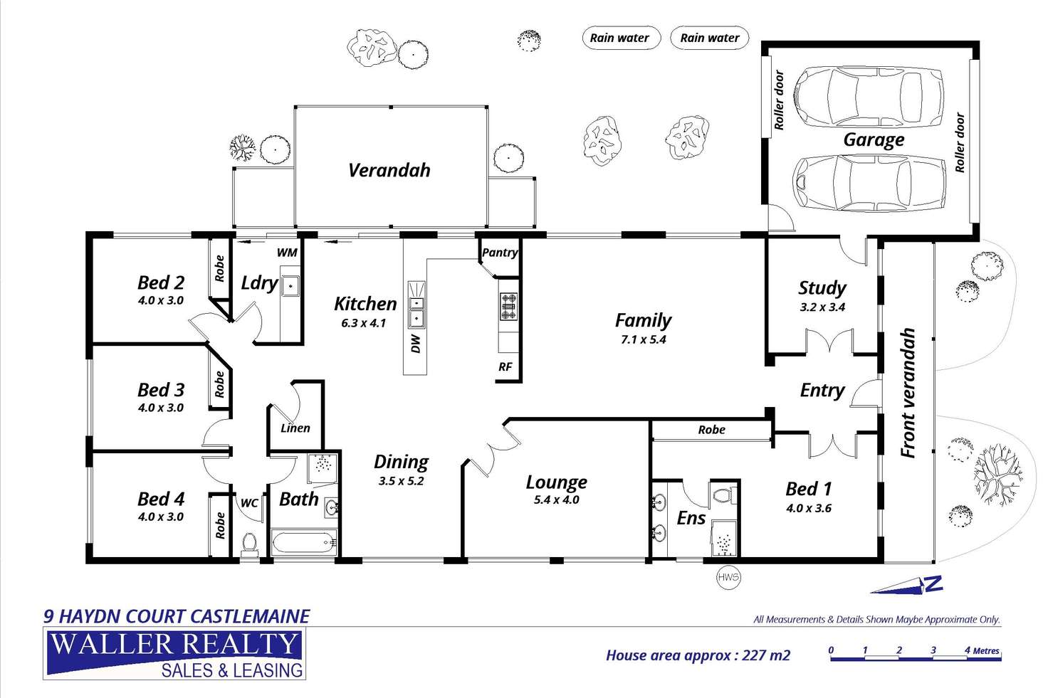 Floorplan of Homely house listing, 9 Haydn Court, Castlemaine VIC 3450