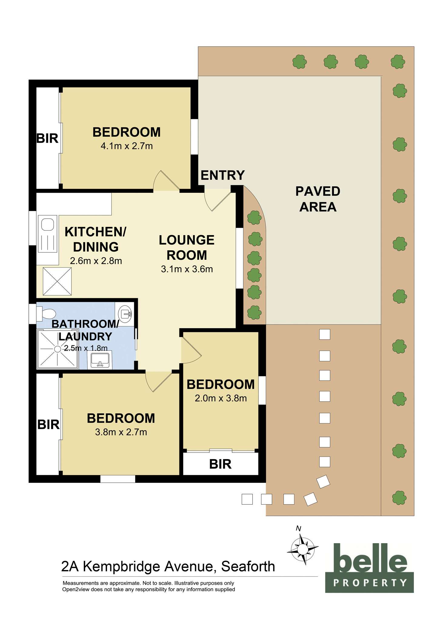 Floorplan of Homely house listing, 2a Kempbridge Avenue, Seaforth NSW 2092