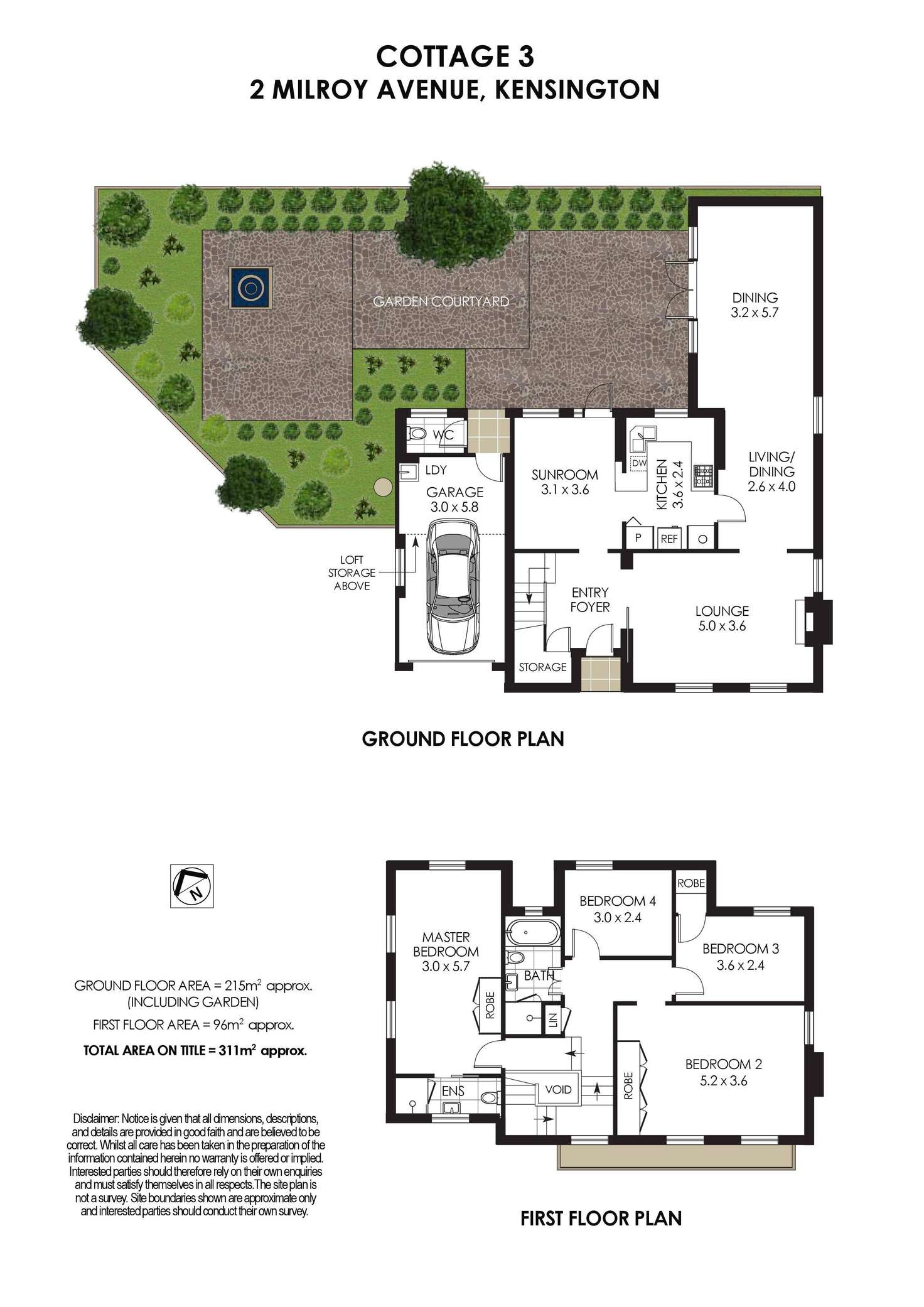 Floorplan of Homely house listing, 2 Milroy Avenue, Kensington NSW 2033