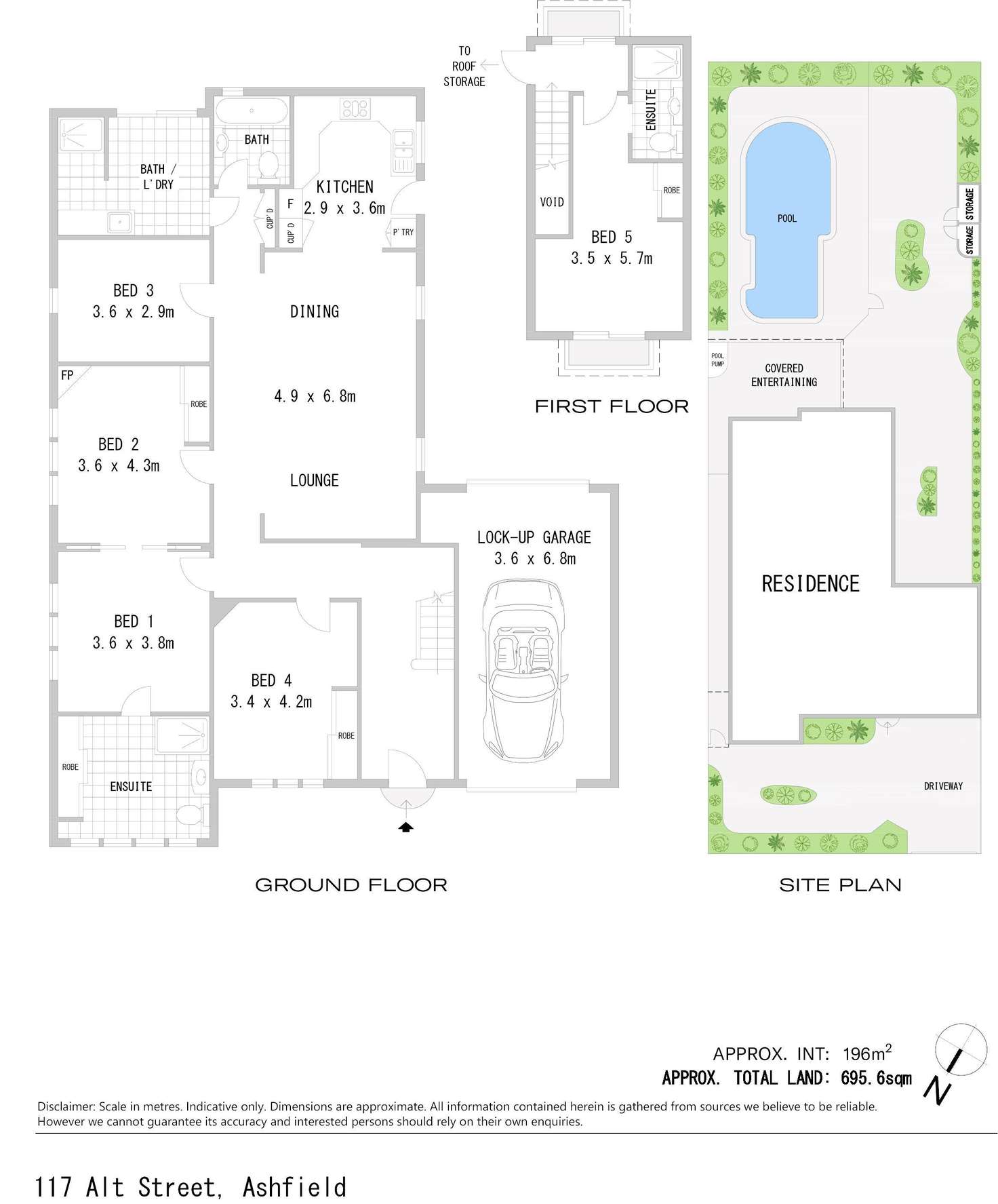 Floorplan of Homely house listing, 117 Alt Street, Ashfield NSW 2131