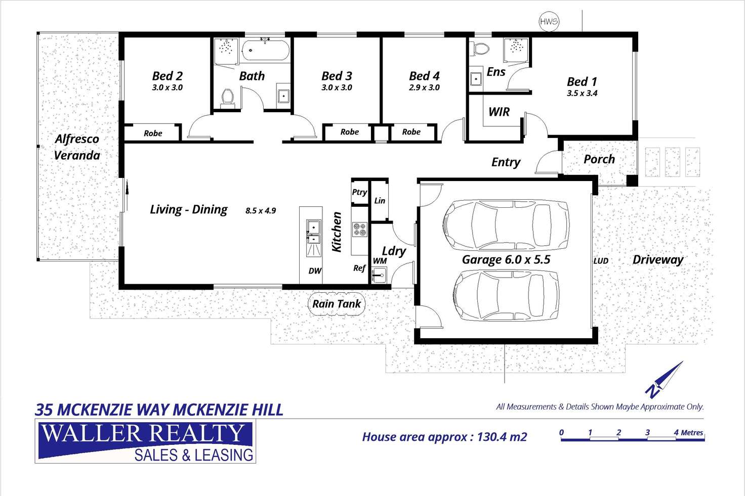 Floorplan of Homely house listing, 35 McKenzie Way, Mckenzie Hill VIC 3451