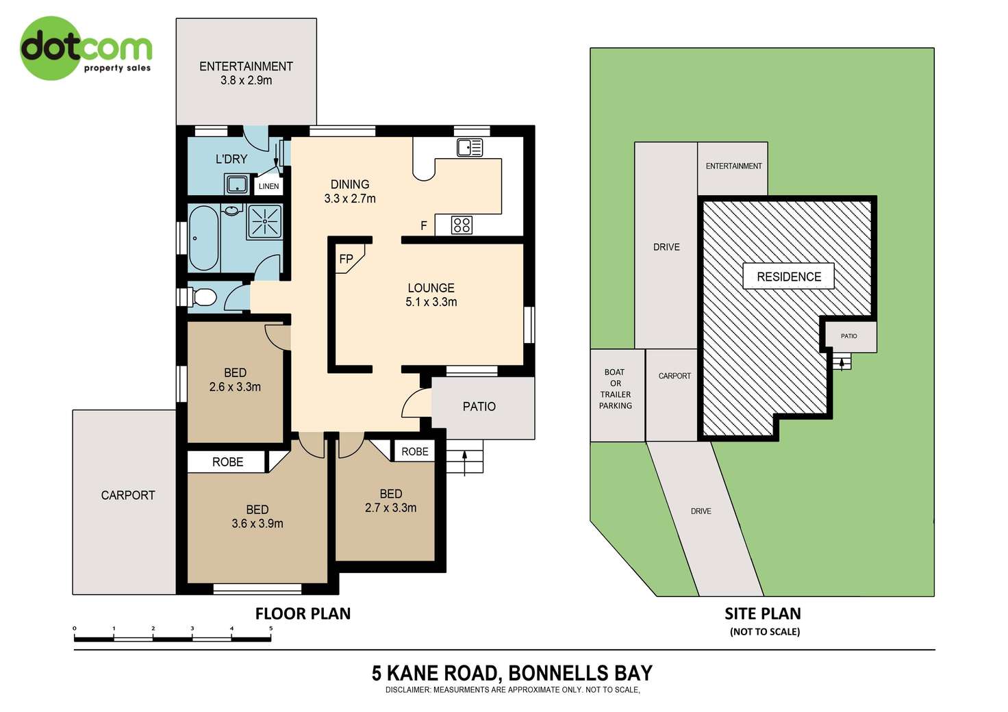 Floorplan of Homely house listing, 5 Kane Road, Bonnells Bay NSW 2264