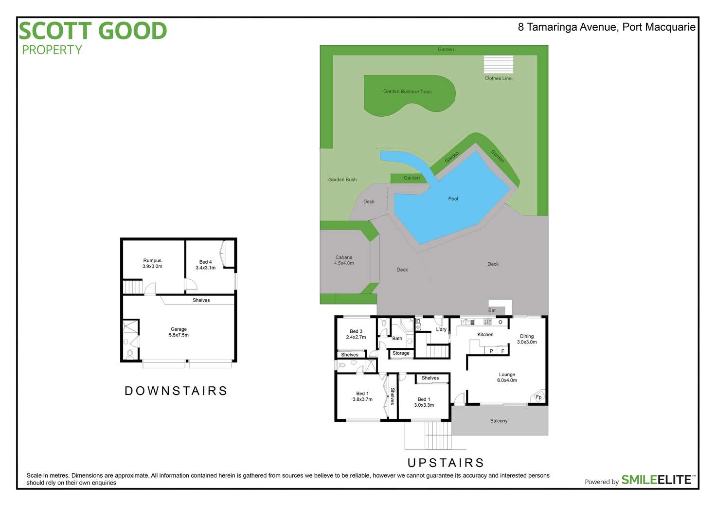 Floorplan of Homely house listing, 8 Tamaringa Avenue, Port Macquarie NSW 2444
