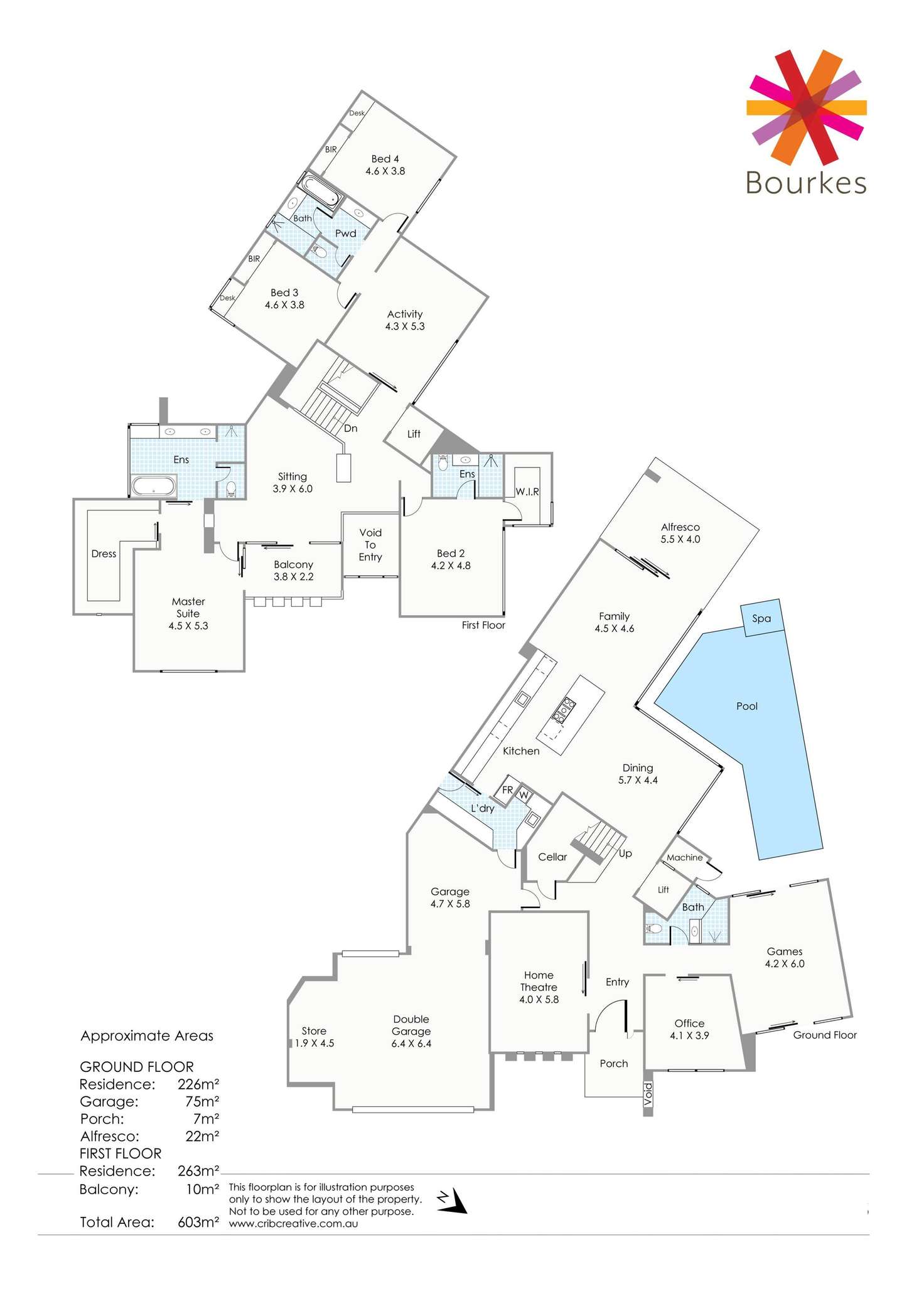 Floorplan of Homely house listing, 19a Nisbet Road, Applecross WA 6153