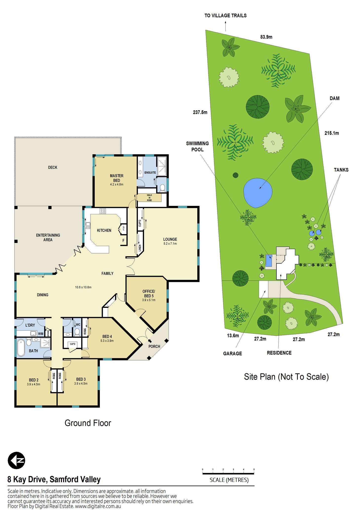 Floorplan of Homely house listing, 8 Kay Drive, Samford Valley QLD 4520