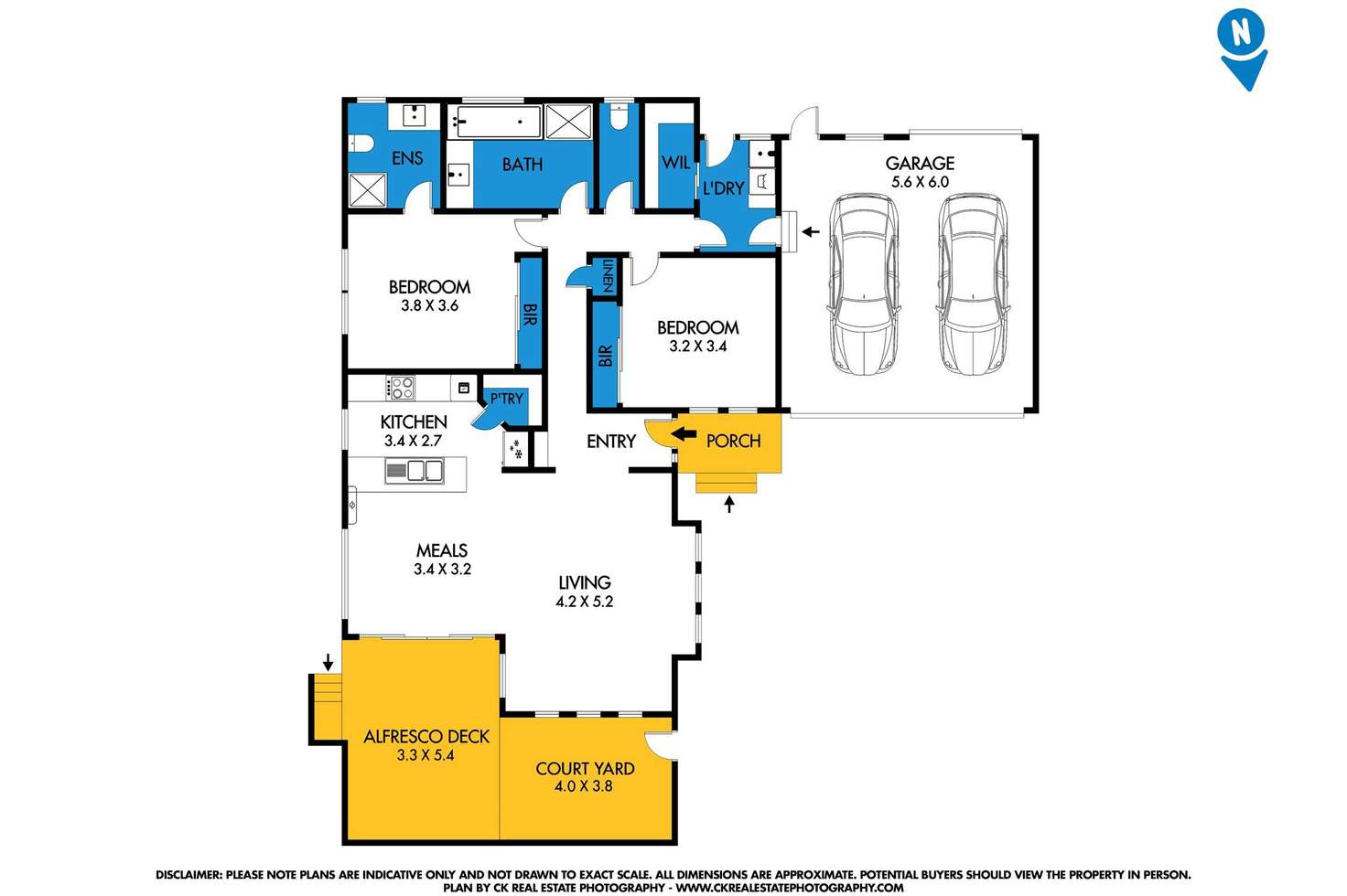 Floorplan of Homely unit listing, 2/50 Payne Street, Portarlington VIC 3223