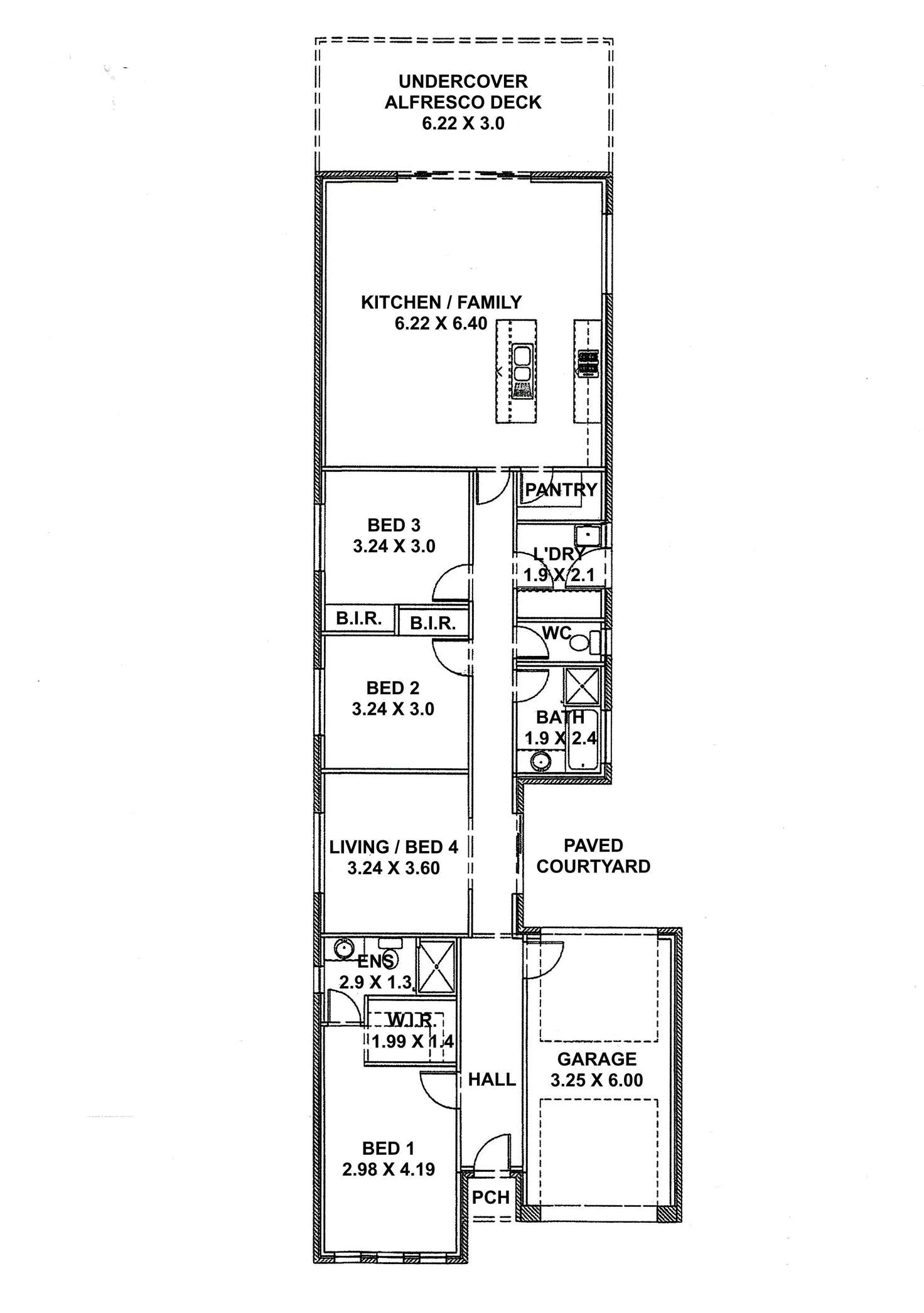 Floorplan of Homely house listing, 24A Norrie Avenue, Clovelly Park SA 5042
