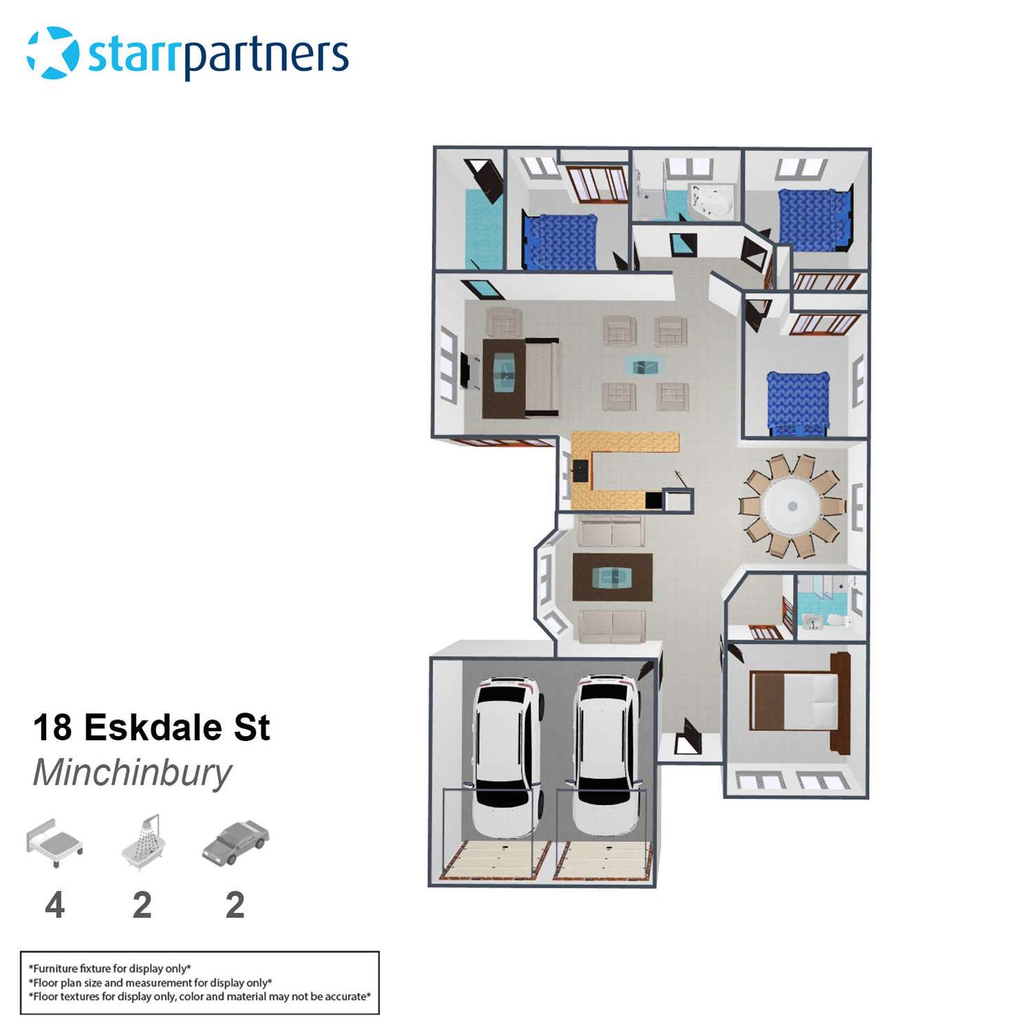 Floorplan of Homely house listing, 18 Eskdale Street, Minchinbury NSW 2770
