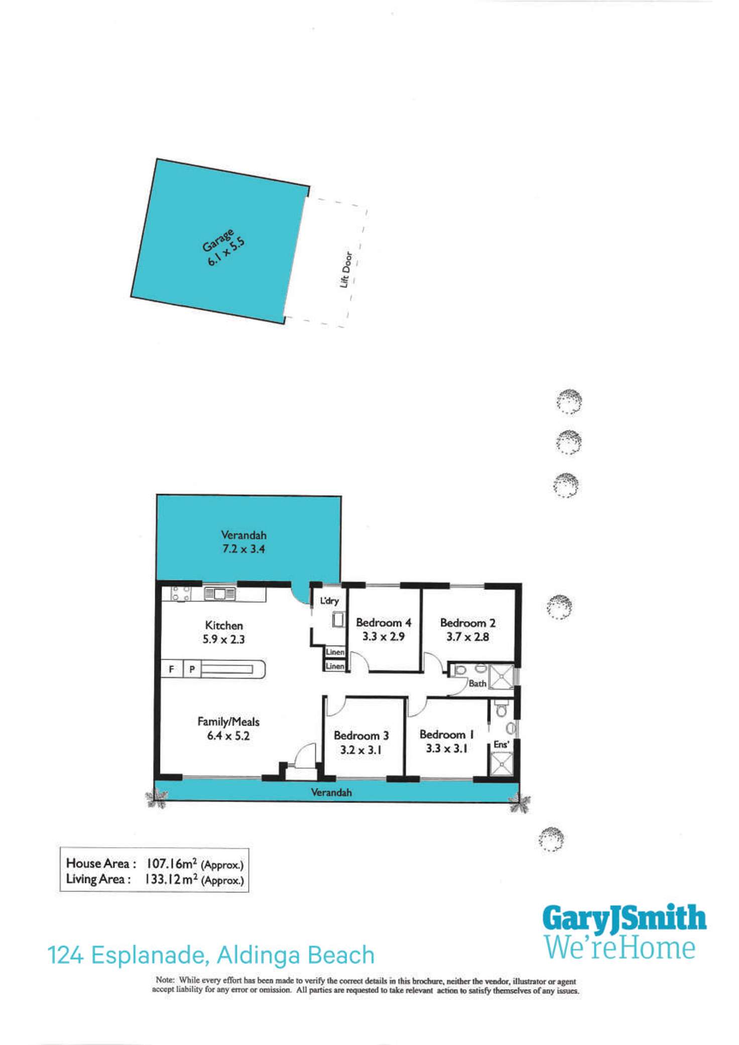 Floorplan of Homely residentialLand listing, 124 Esplanade, Aldinga Beach SA 5173