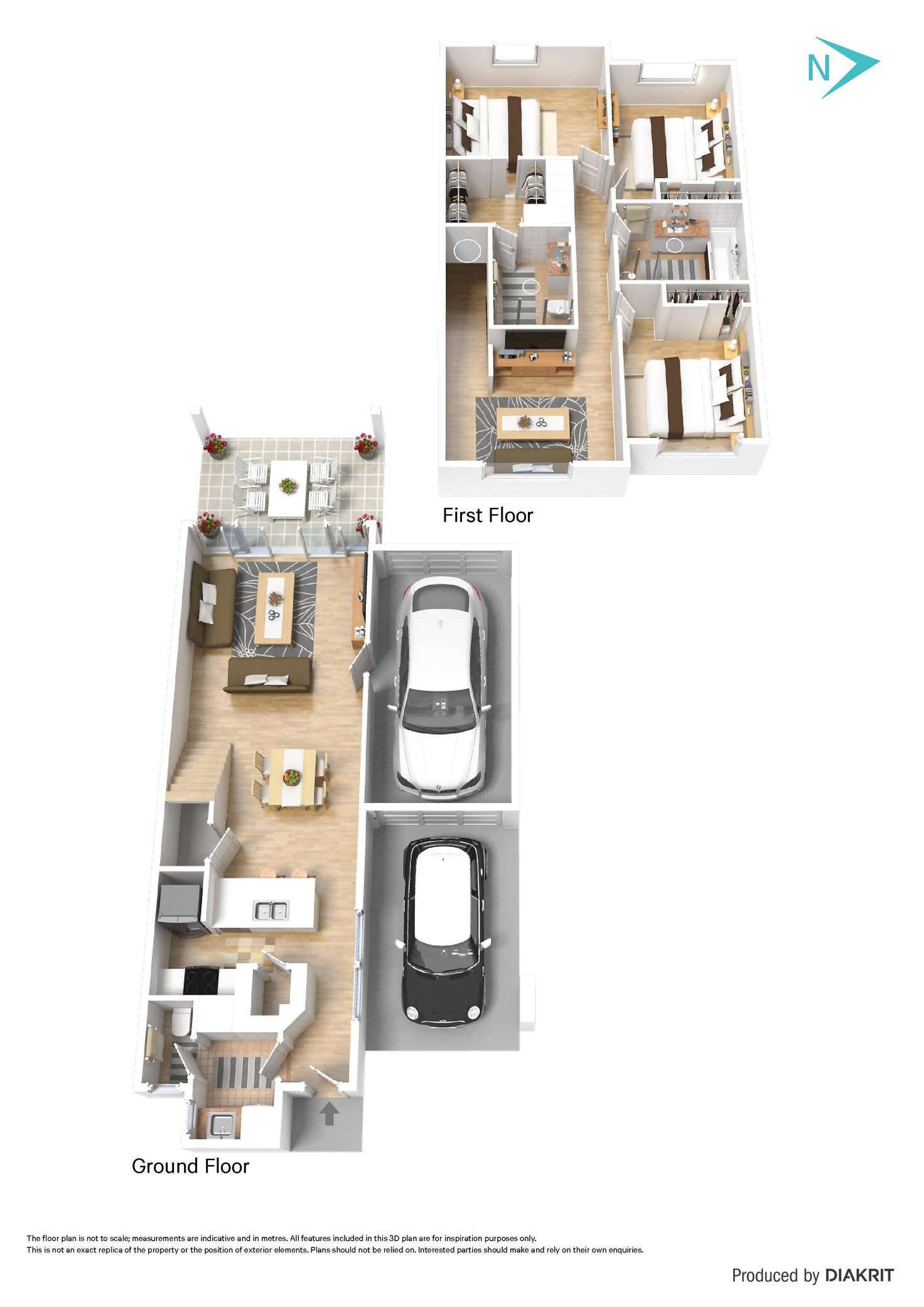 Floorplan of Homely townhouse listing, 14C Talbot Avenue, North Plympton SA 5037