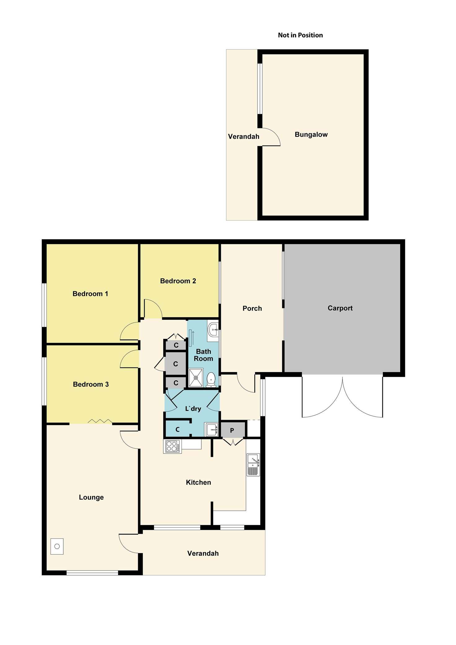 Floorplan of Homely house listing, 31 Bull Street, Dunolly VIC 3472