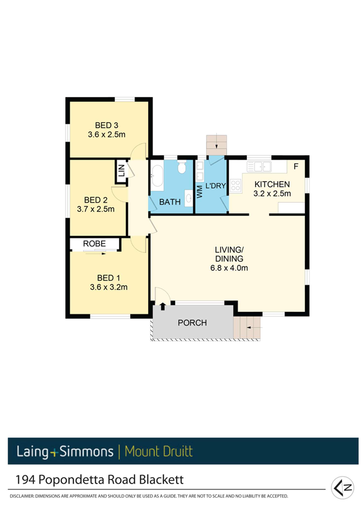 Floorplan of Homely house listing, 194 Popondetta Road, Blackett NSW 2770