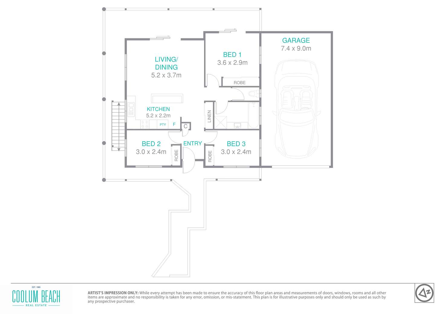 Floorplan of Homely house listing, 161 Centenary Heights Road, Coolum Beach QLD 4573