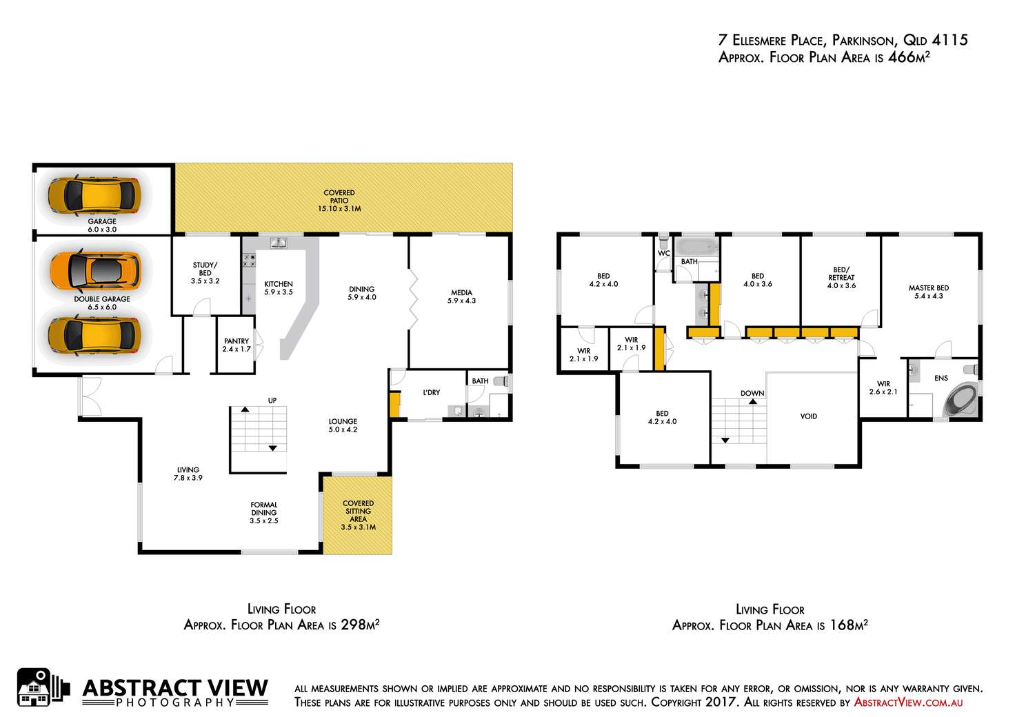 Floorplan of Homely house listing, 7 Ellesmere Place, Parkinson QLD 4115