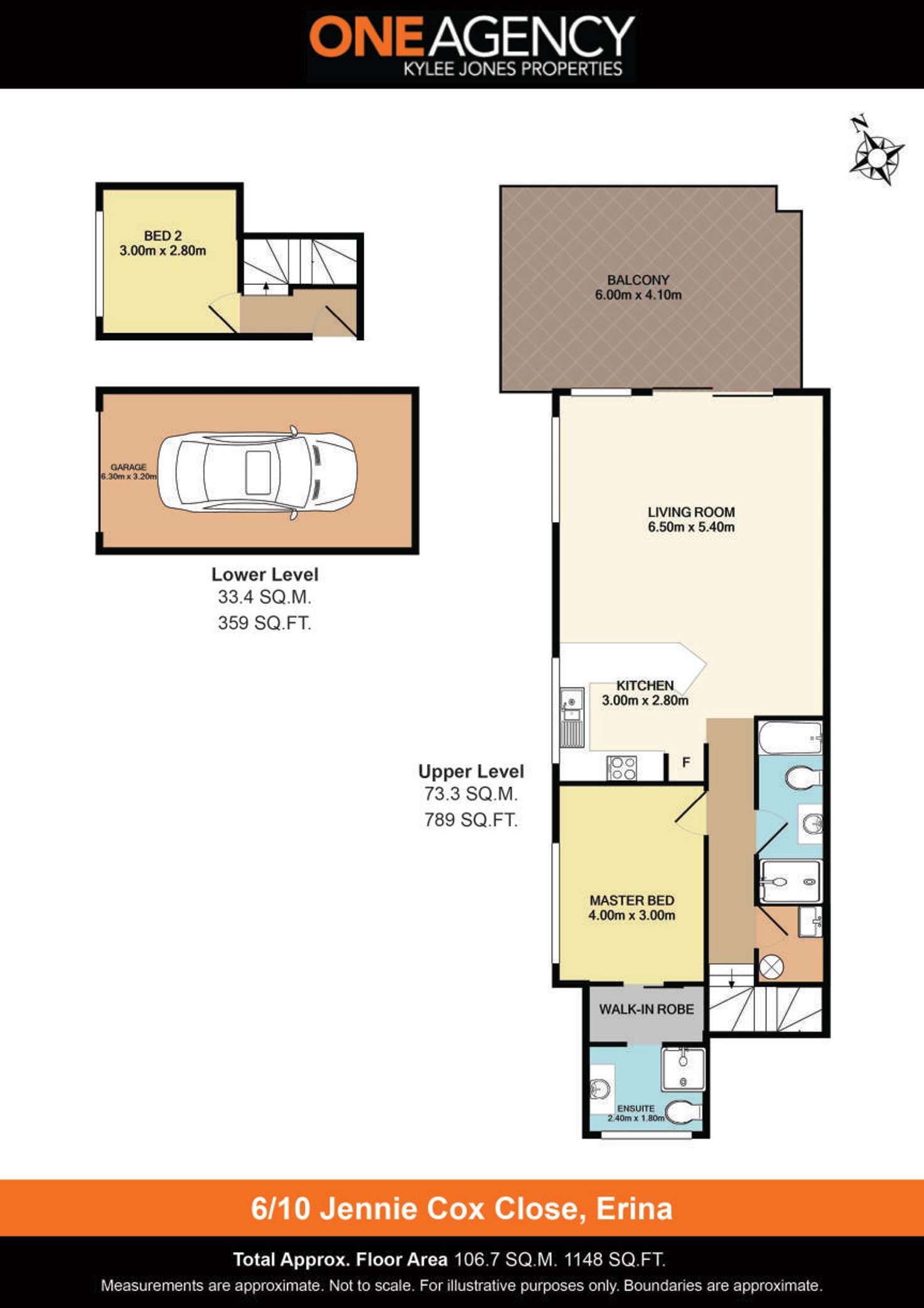 Floorplan of Homely unit listing, 6/10 Jennie Cox Close, Erina NSW 2250