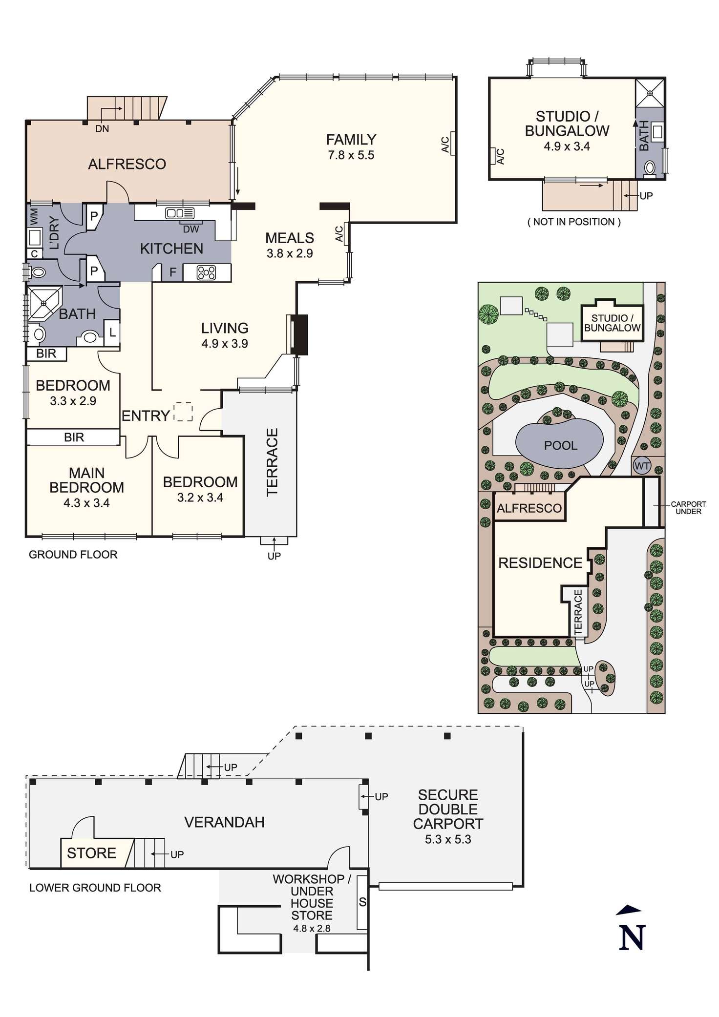 Floorplan of Homely house listing, 7 Coniston Street, Diamond Creek VIC 3089