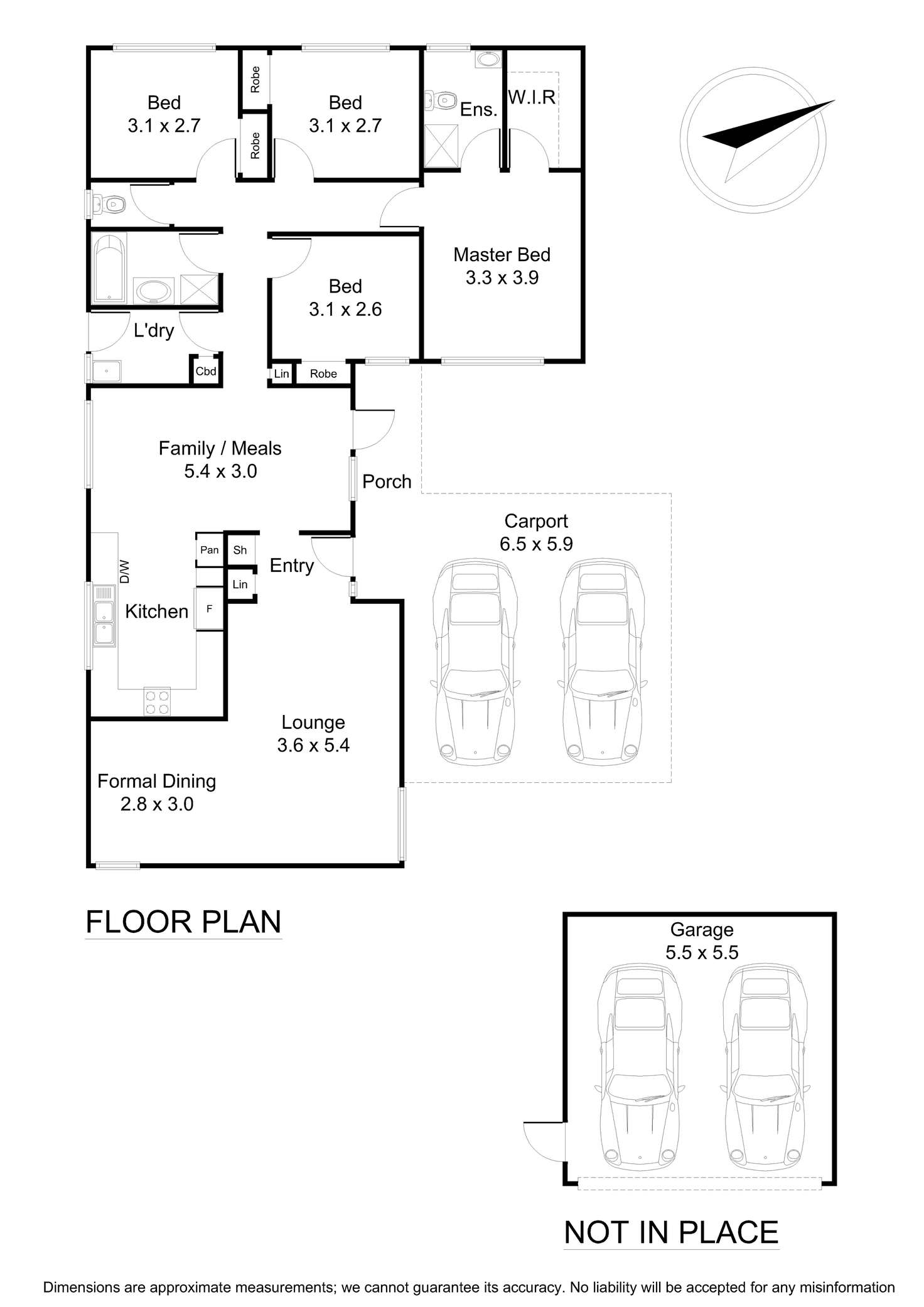 Floorplan of Homely house listing, 19 Hartington Drive, Wantirna VIC 3152