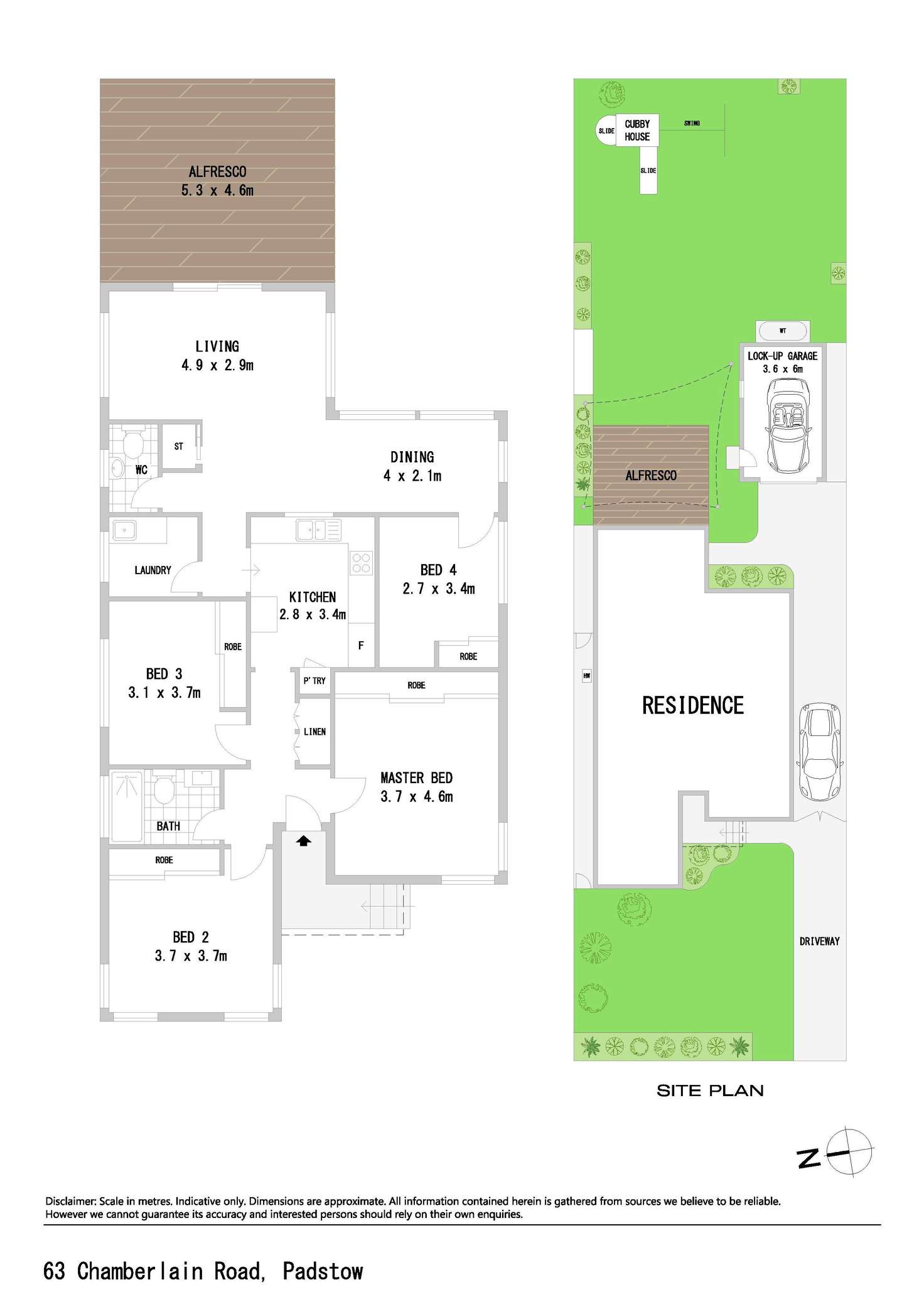 Floorplan of Homely house listing, 63 Chamberlain Road, Padstow NSW 2211