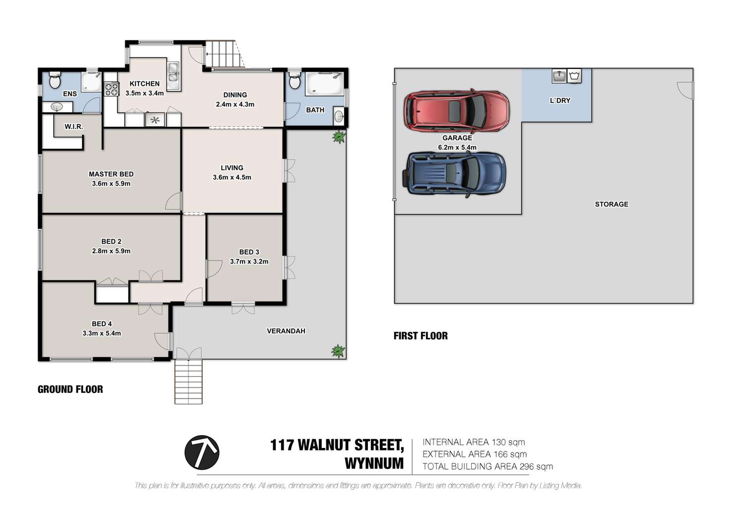 Floorplan of Homely house listing, 117 Walnut Street, Wynnum QLD 4178