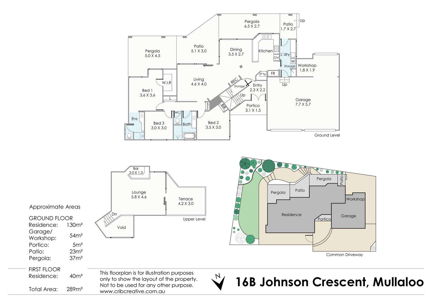 Floorplan of Homely house listing, 16B Johnson Crescent, Mullaloo WA 6027