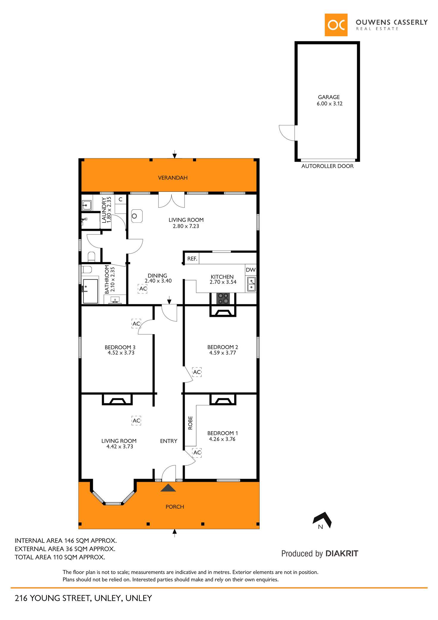 Floorplan of Homely house listing, 216 Young Street, Unley SA 5061