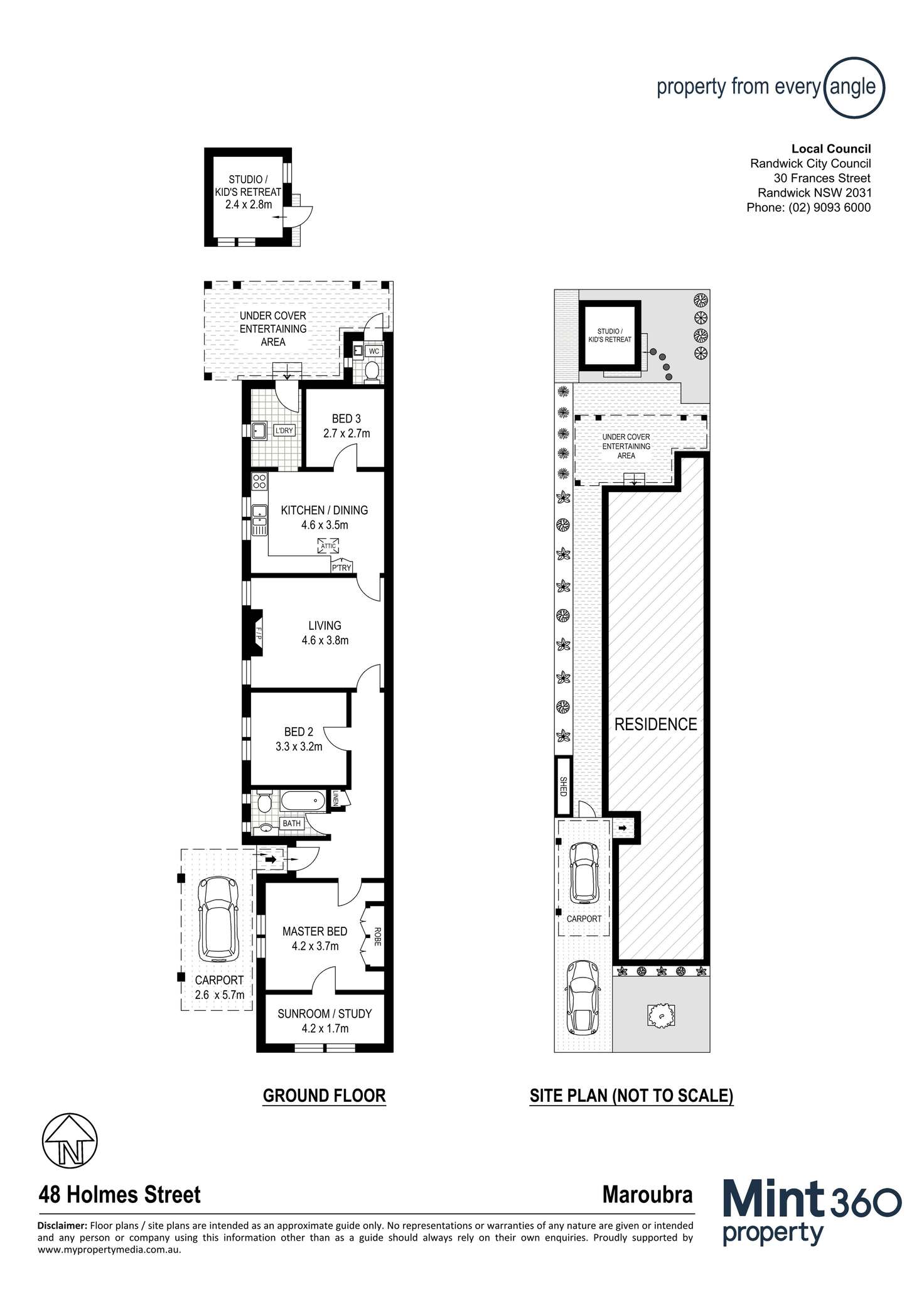 Floorplan of Homely house listing, 48 Holmes Street, Maroubra NSW 2035