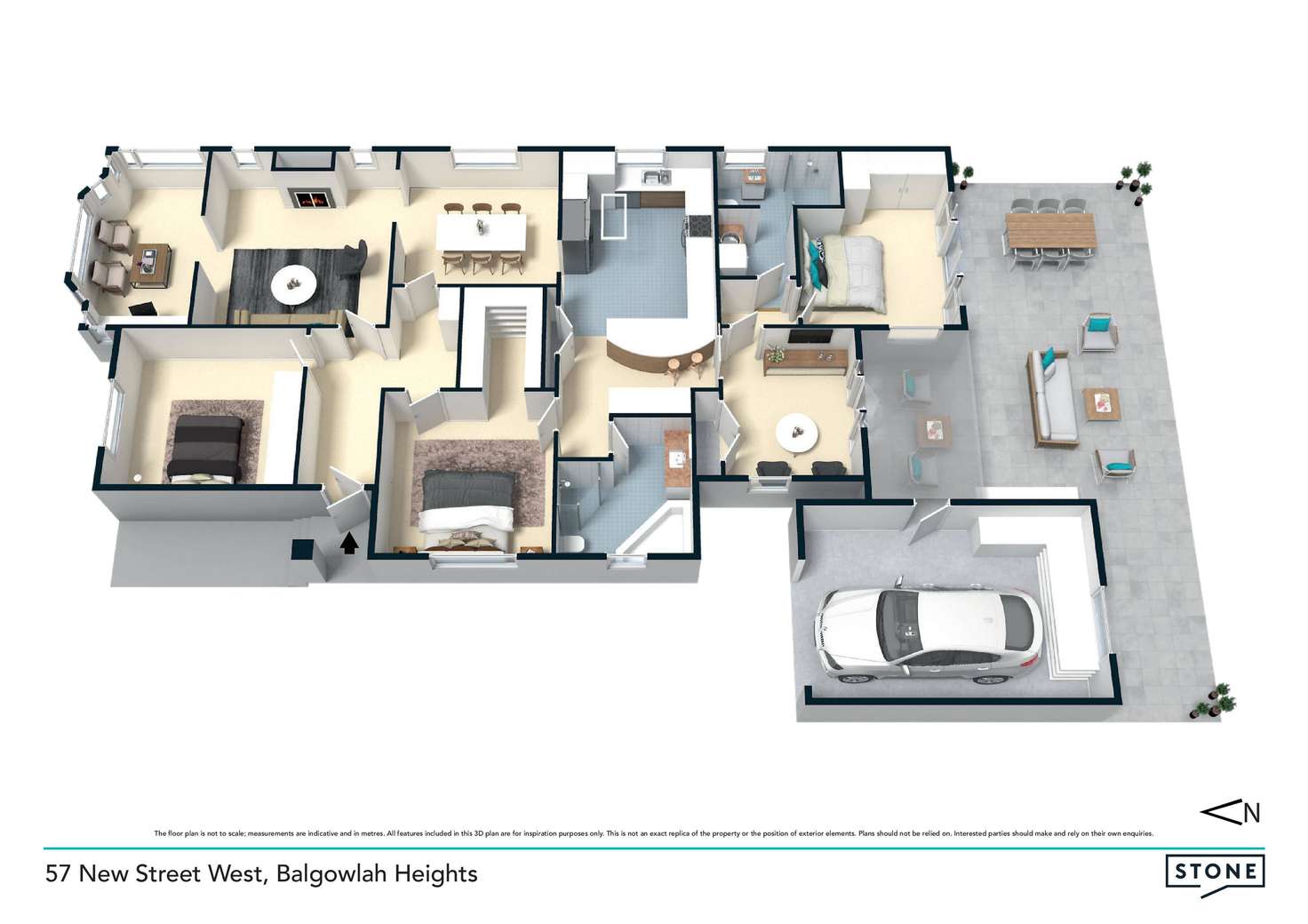 Floorplan of Homely house listing, 57 New Street West, Balgowlah Heights NSW 2093