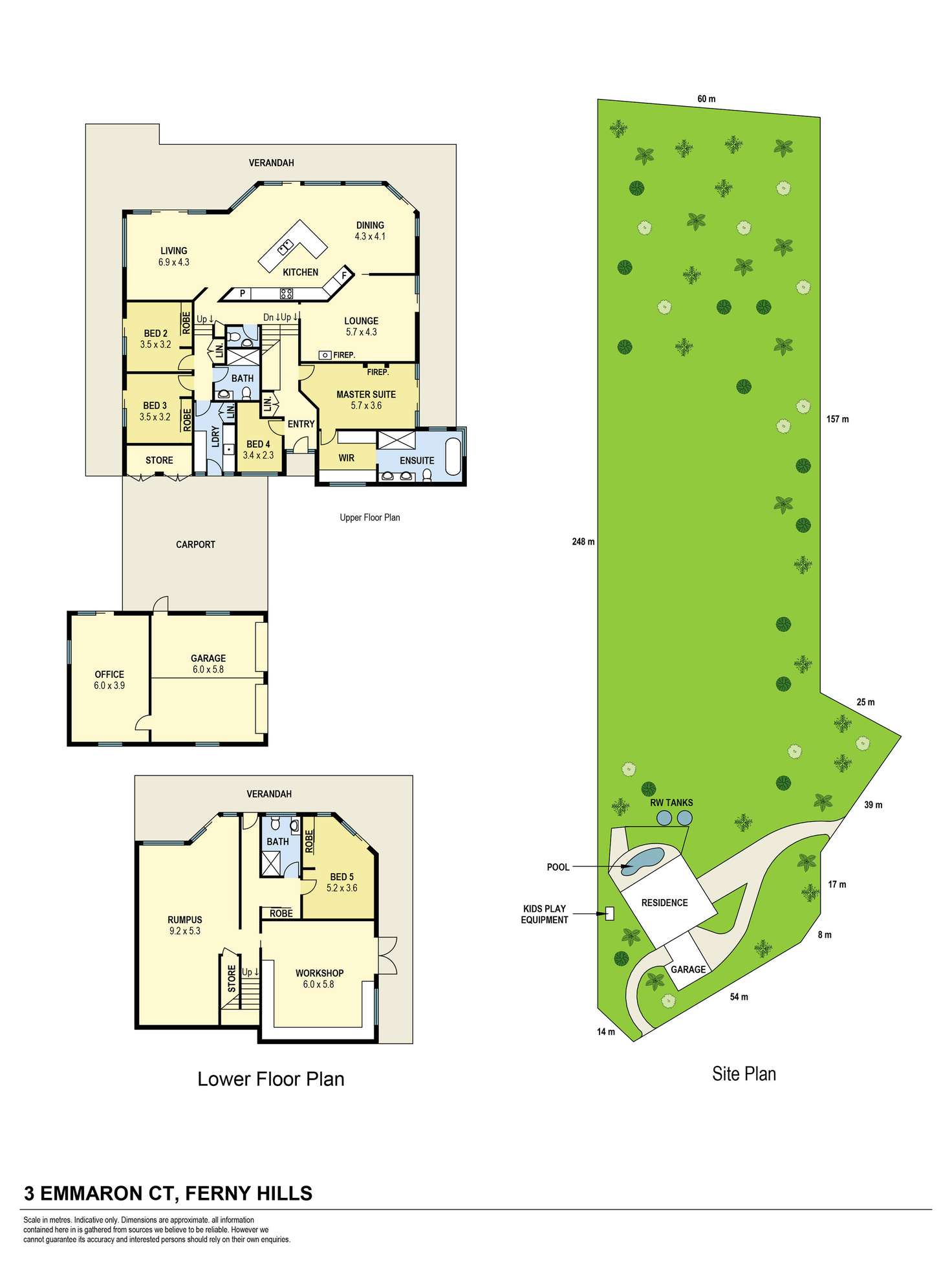 Floorplan of Homely house listing, 3/1-5 Emmaron Court, Ferny Hills QLD 4055