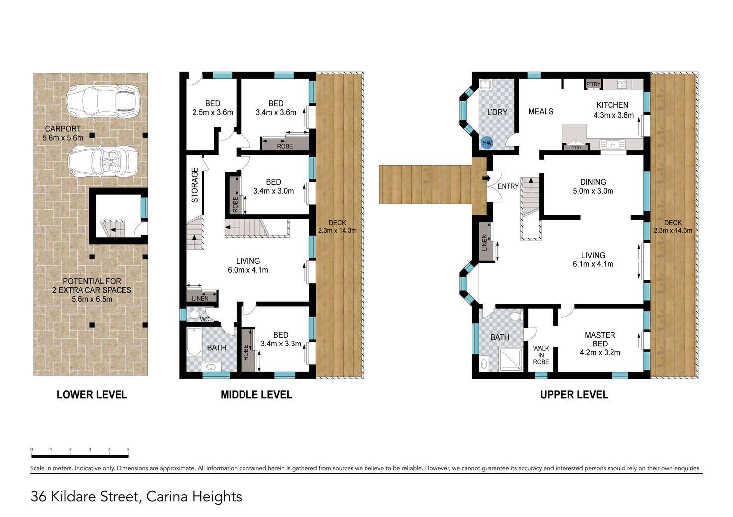 Floorplan of Homely house listing, 36 Kildare Street, Carina Heights QLD 4152